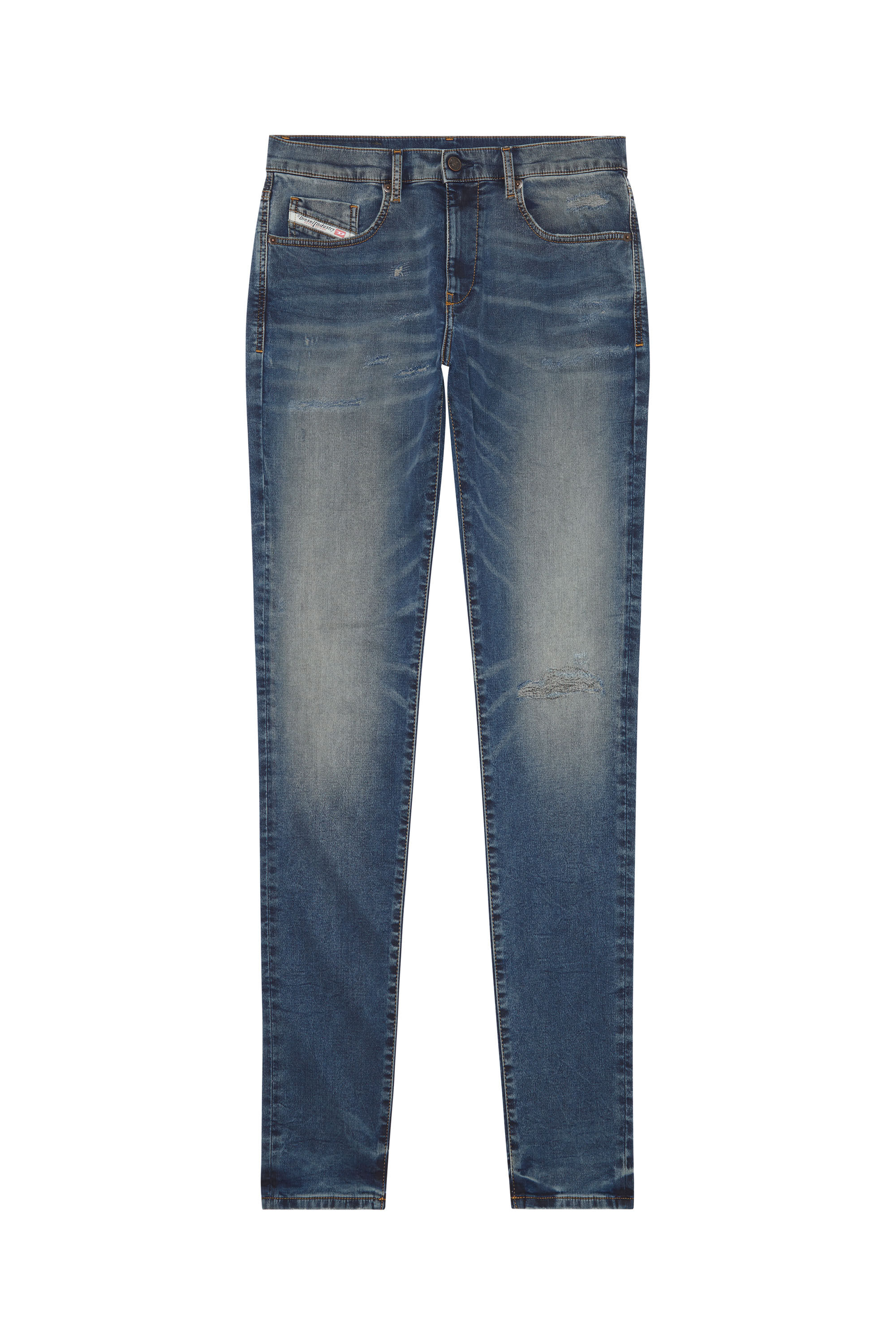 Diesel - Male's Slim 2060 D-Strukt Joggjeans® E9H98, Dark Blue - 2