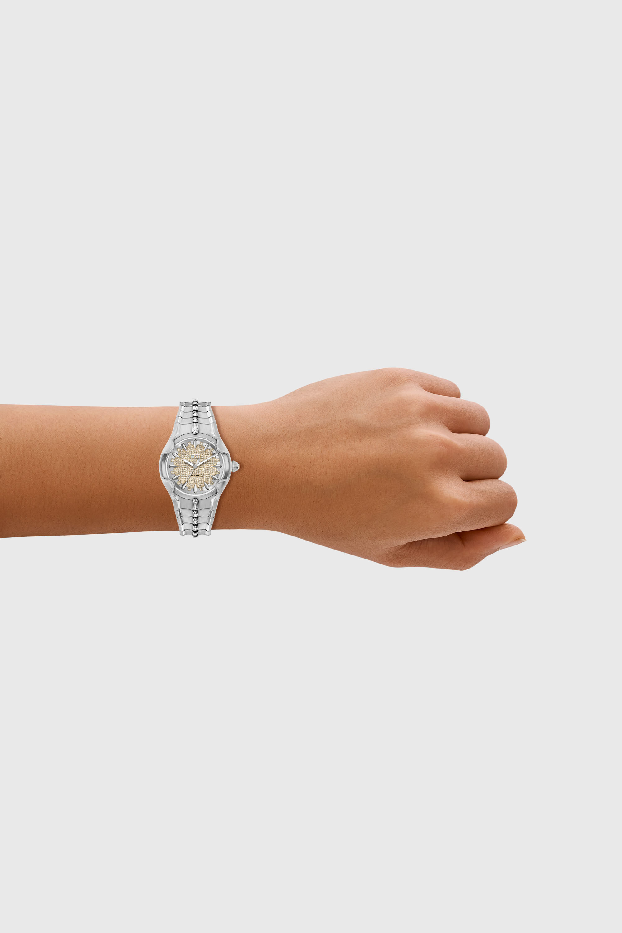 Men's Vert Stainless Steel Watch | Silver | Diesel US