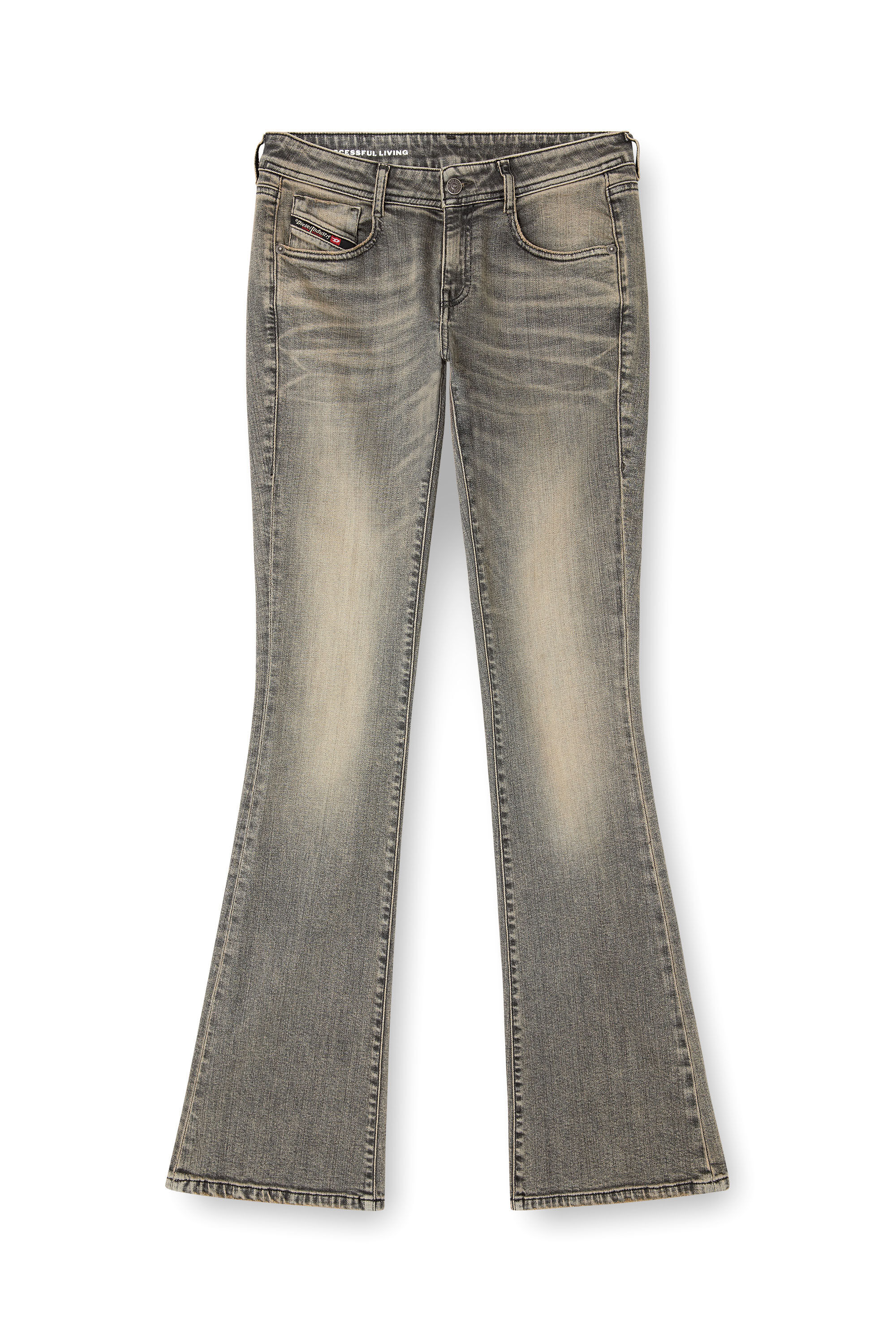 Diesel - Bootcut Jeans 1969 D-Ebbey 09L99 Femme, Gris - Image 2
