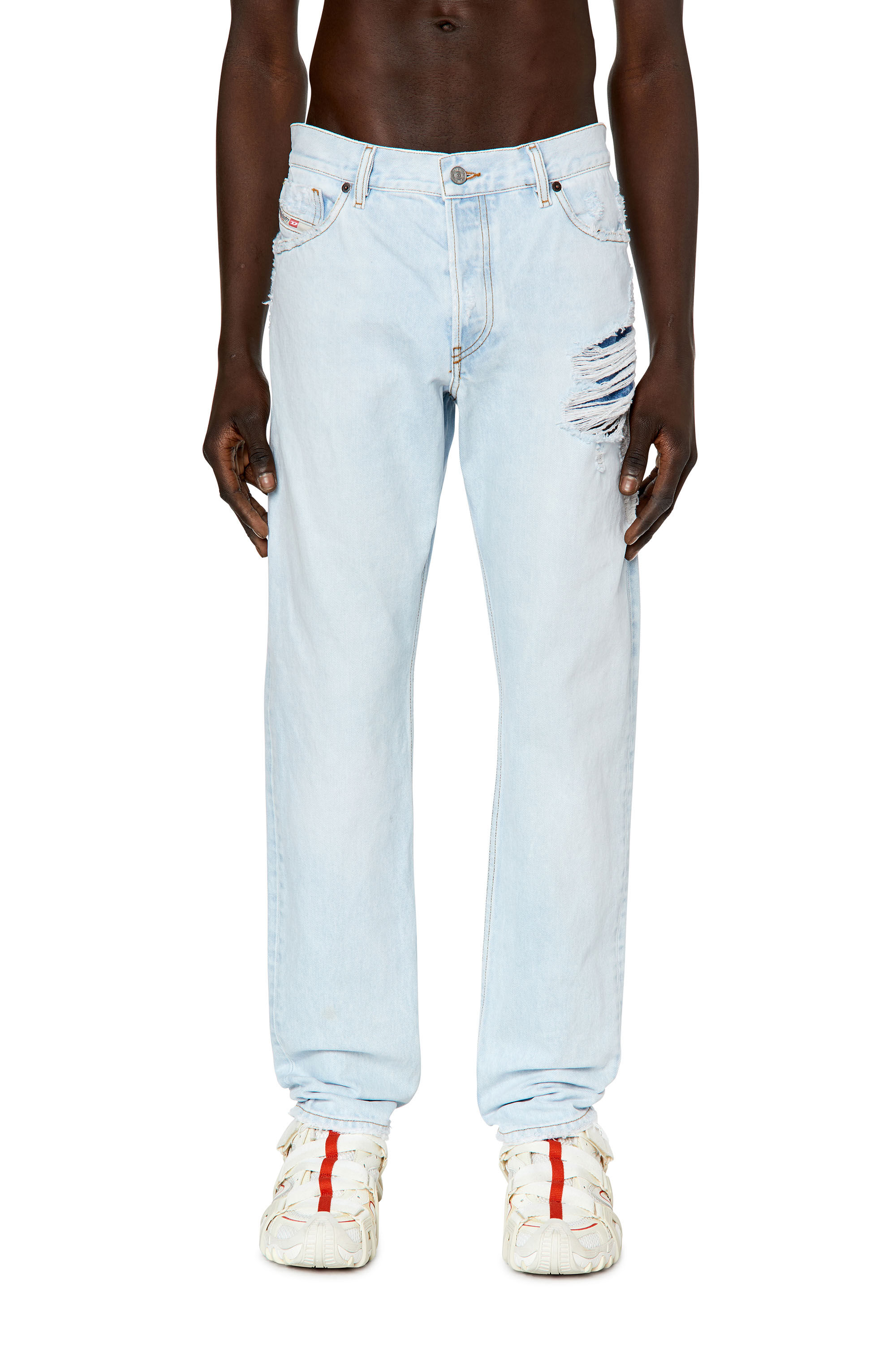 1995 D-Sark Man: Straight Light blue Jeans | Diesel