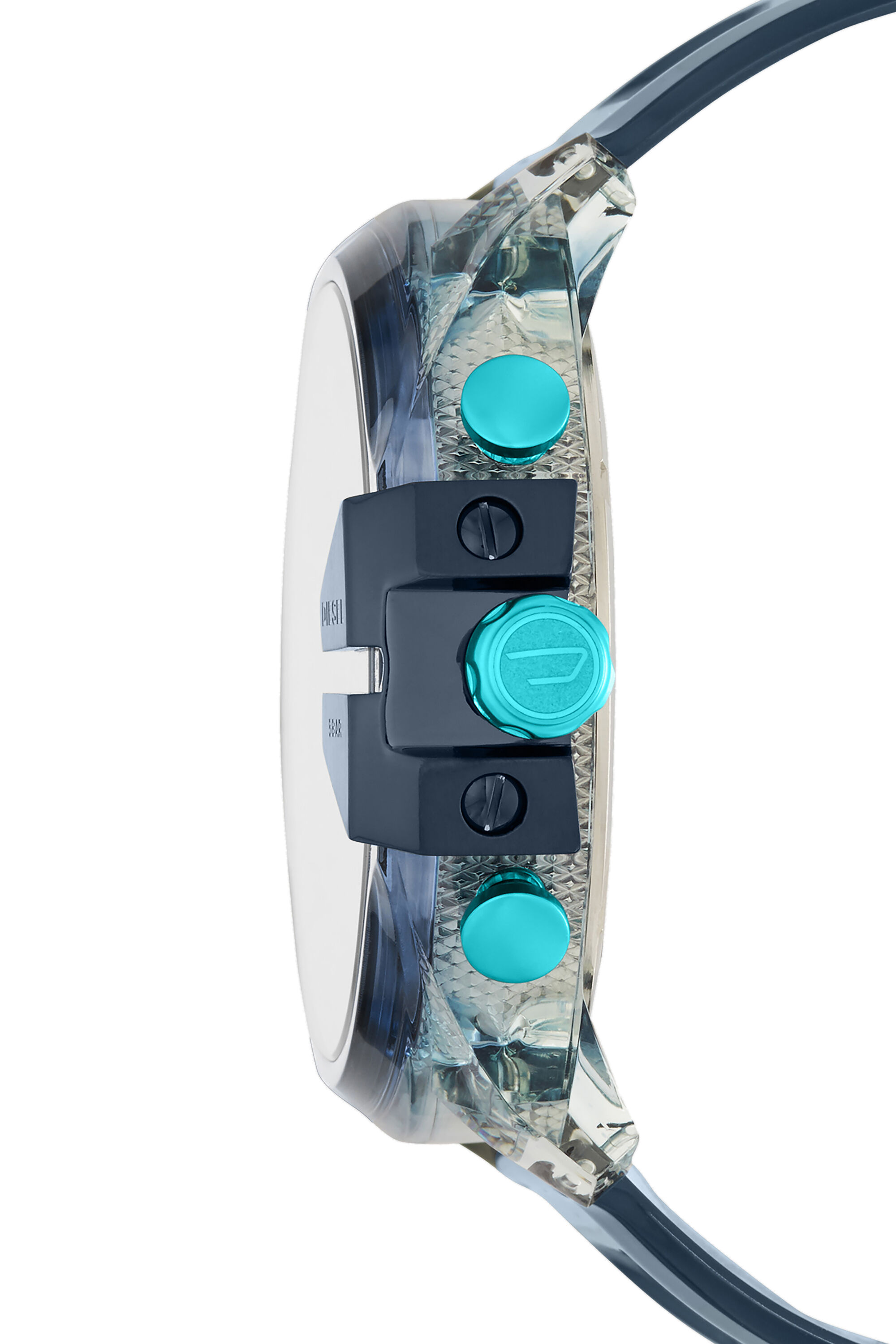 DIESEL  腕時計 Men's Diesel Mr. Daddy Slim Multi Movement Gray Stainless Steel