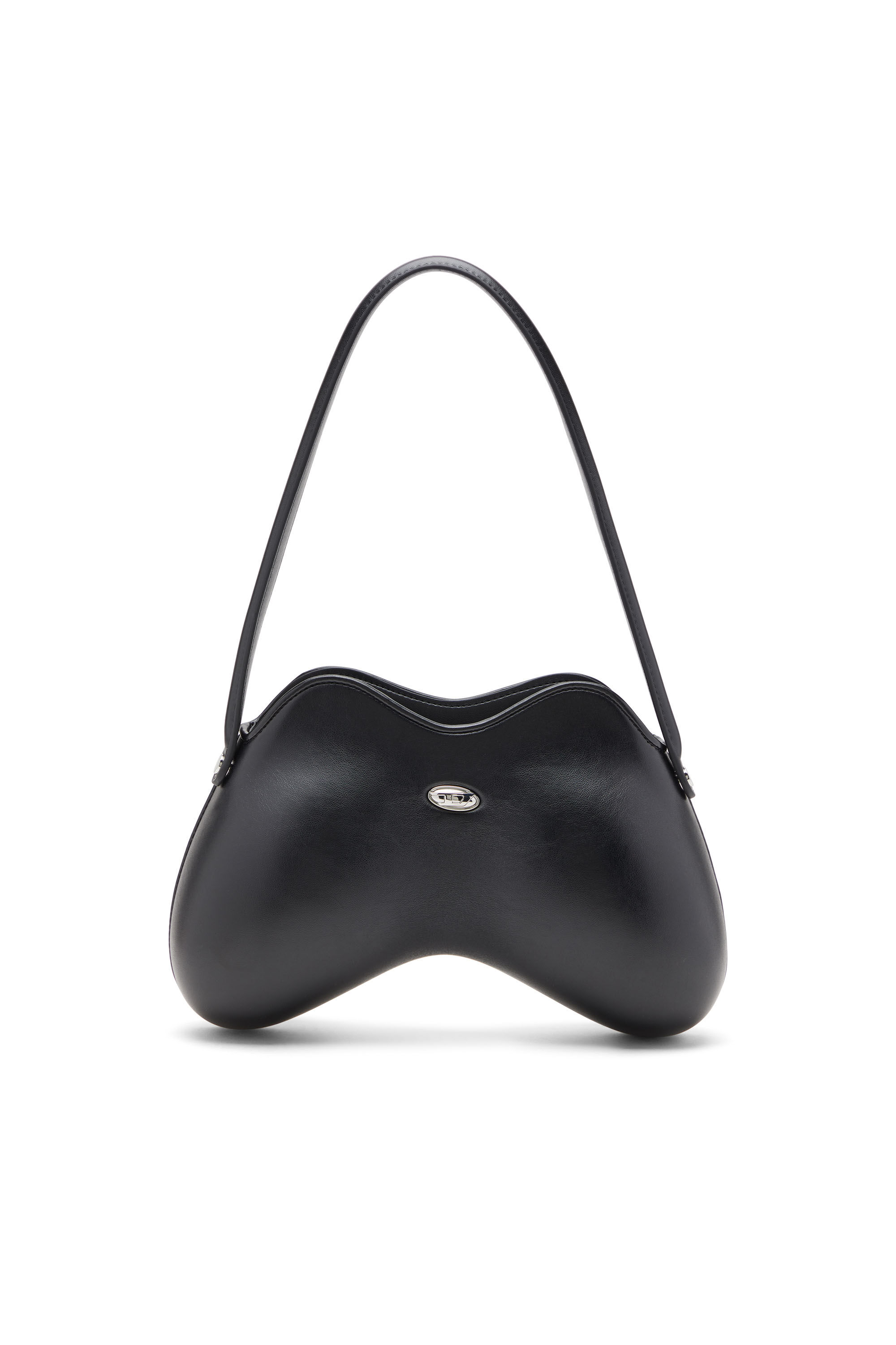 Diesel - DOUBLE-D SHOULDER, Female's Double-D-Shoulder bag in PU in Black - 1