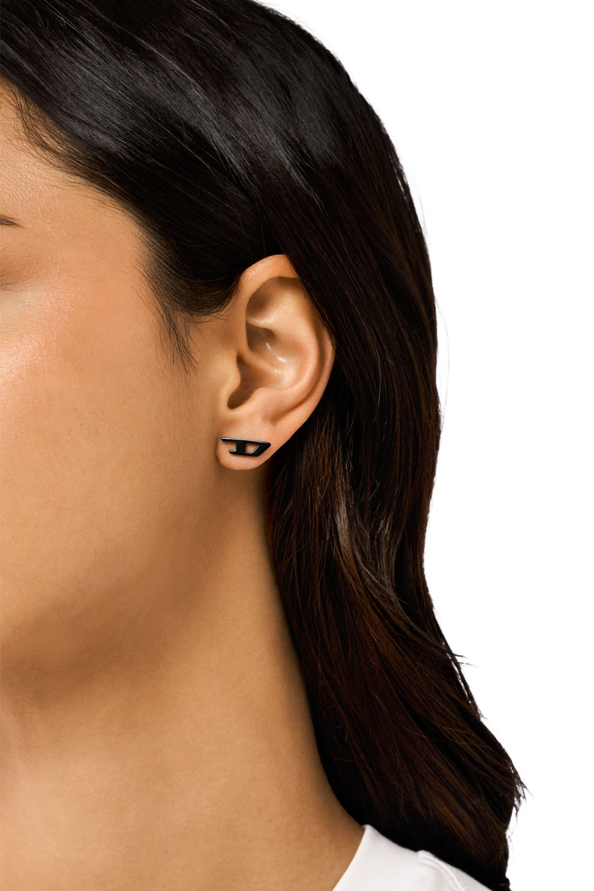 【DIESEL】dx1500 stud earring Diesel Stainless Steel Stud Earring - DX1495040 - Watch Station