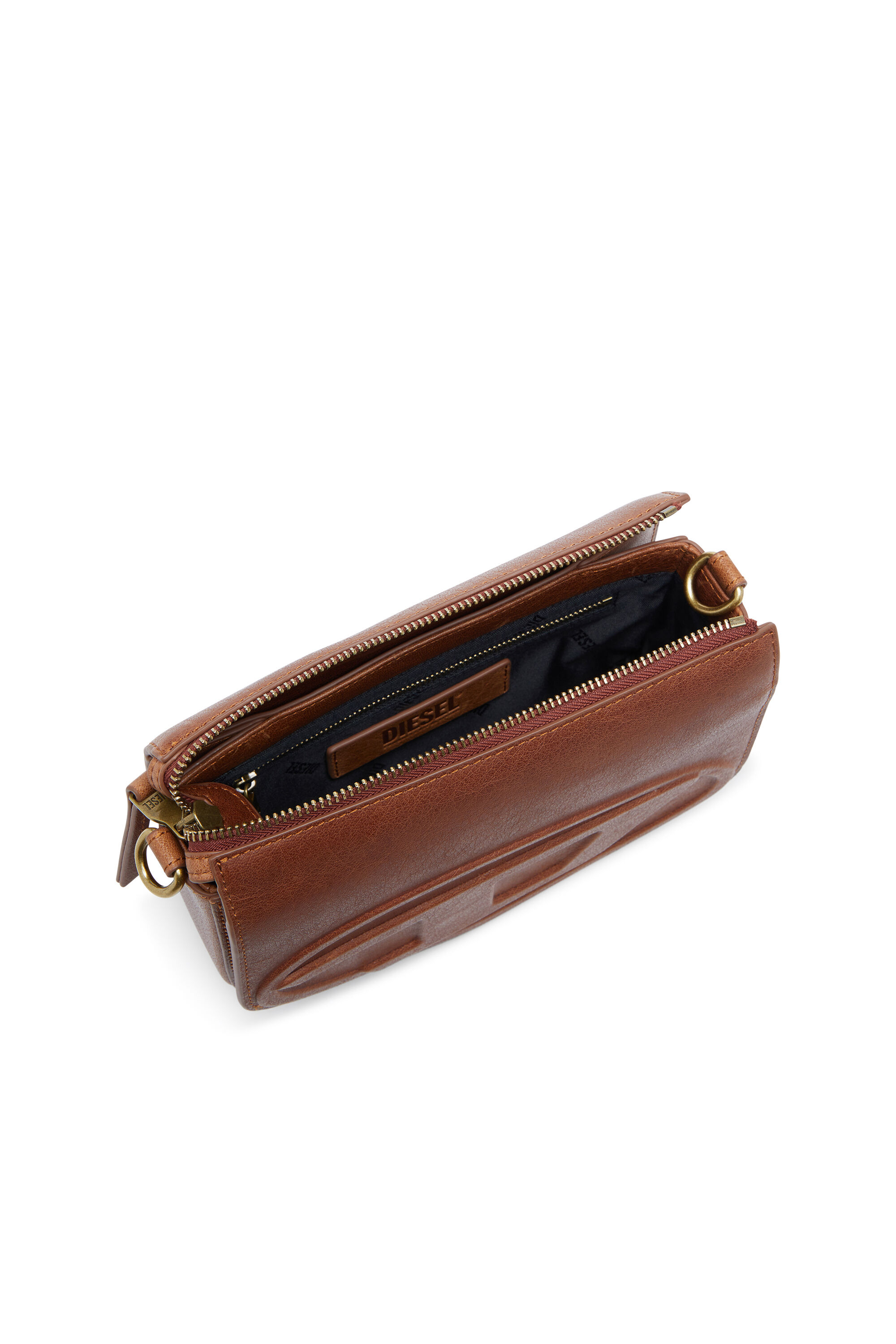 Women's 1DR-Camera bag in pull-up leather | Brown | Diesel