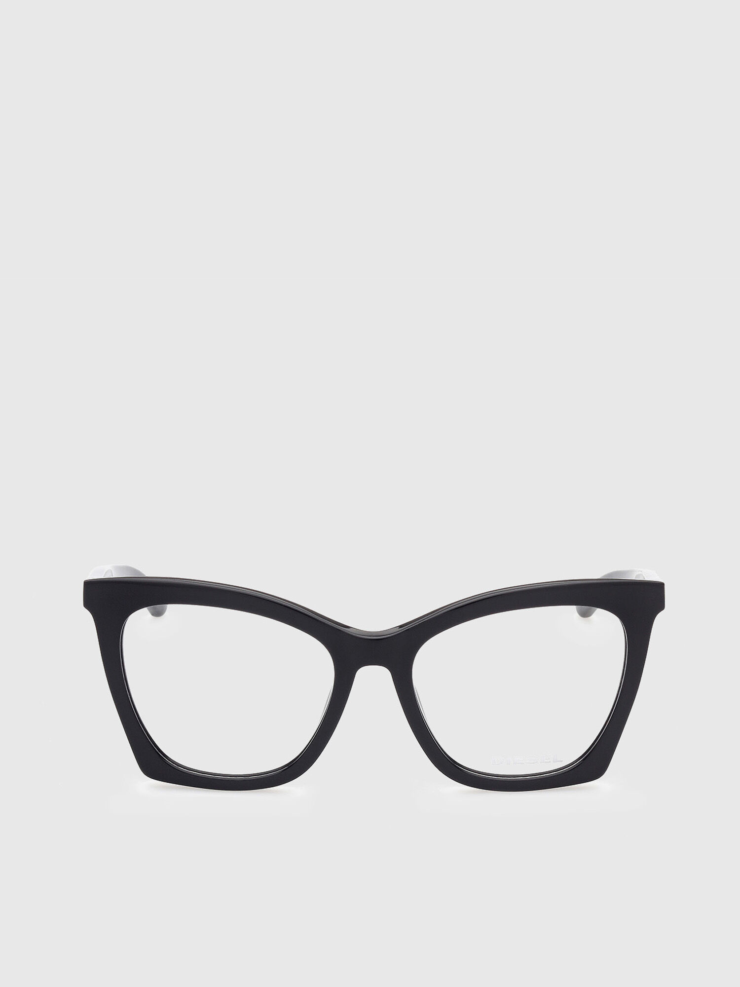 Diesel - DL5400, Woman's Optical glasses with an oversize butterfly frame in Black - 1