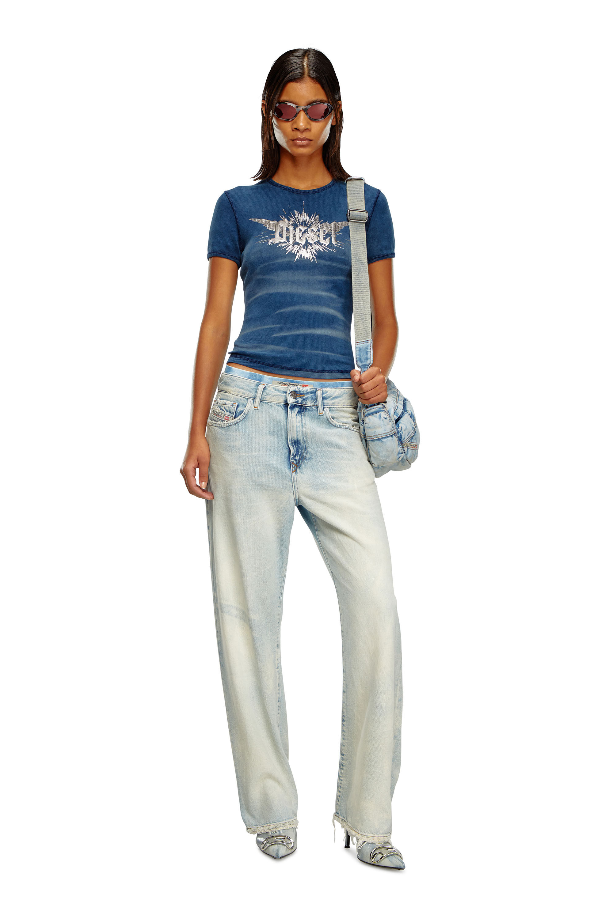 Diesel - Female's Regular Jeans 1999 D-Reggy 09J89, Light Blue - 1