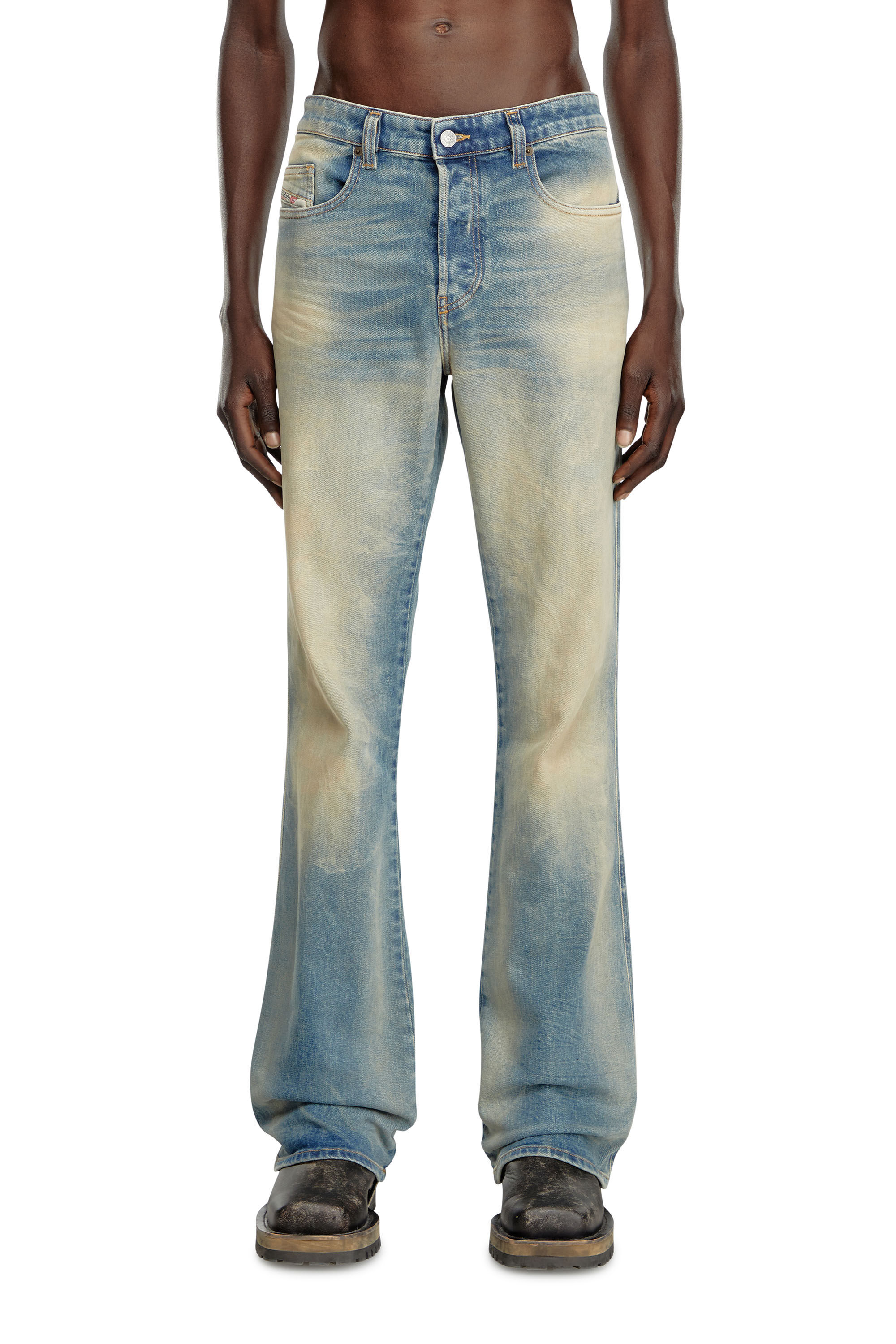Diesel - Male's Bootcut Jeans 1998 D-Buck 09H78, Medium Blue - 3