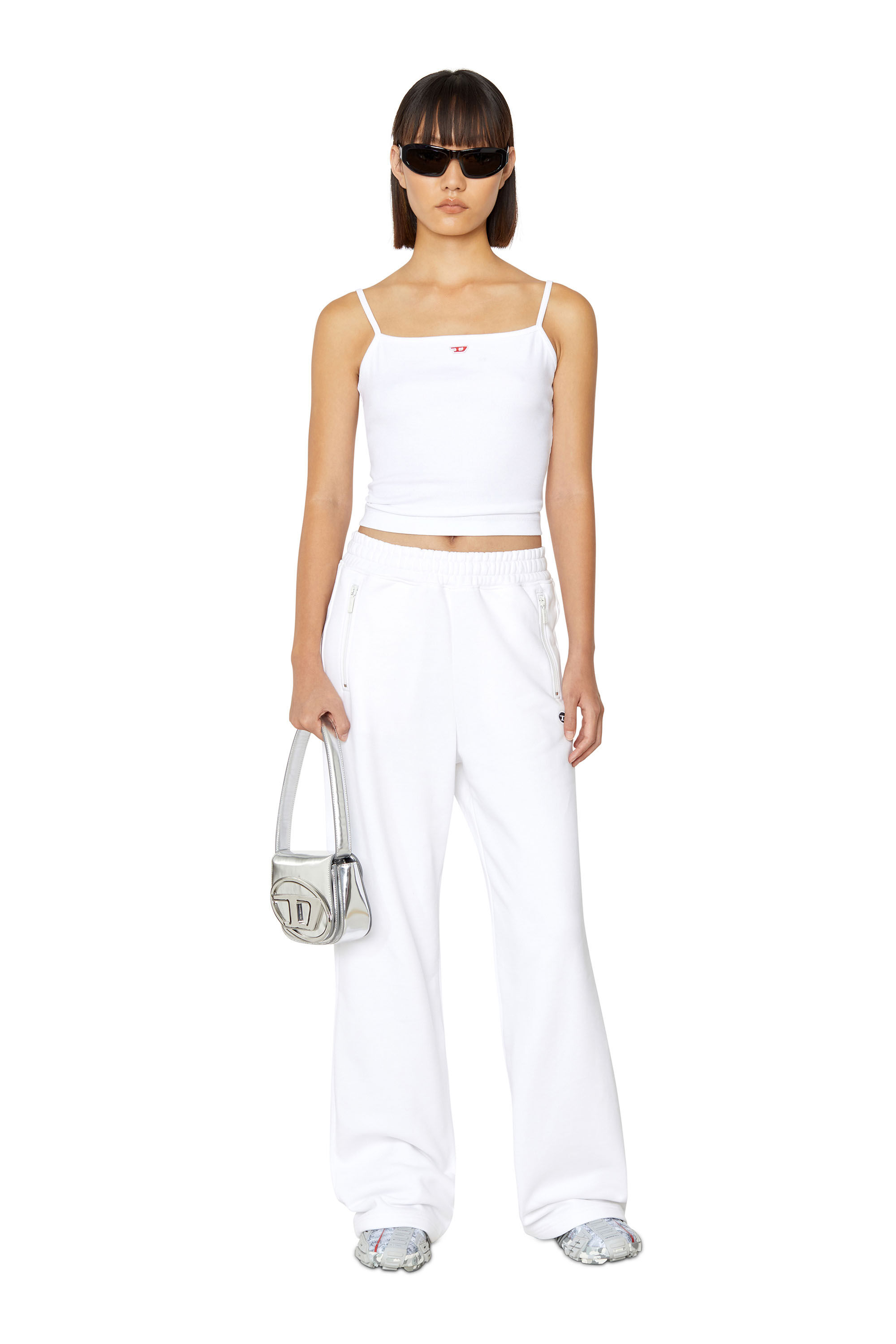 S-PROTOTYPE LOW W Woman: Mesh sneakers with rubber overlays