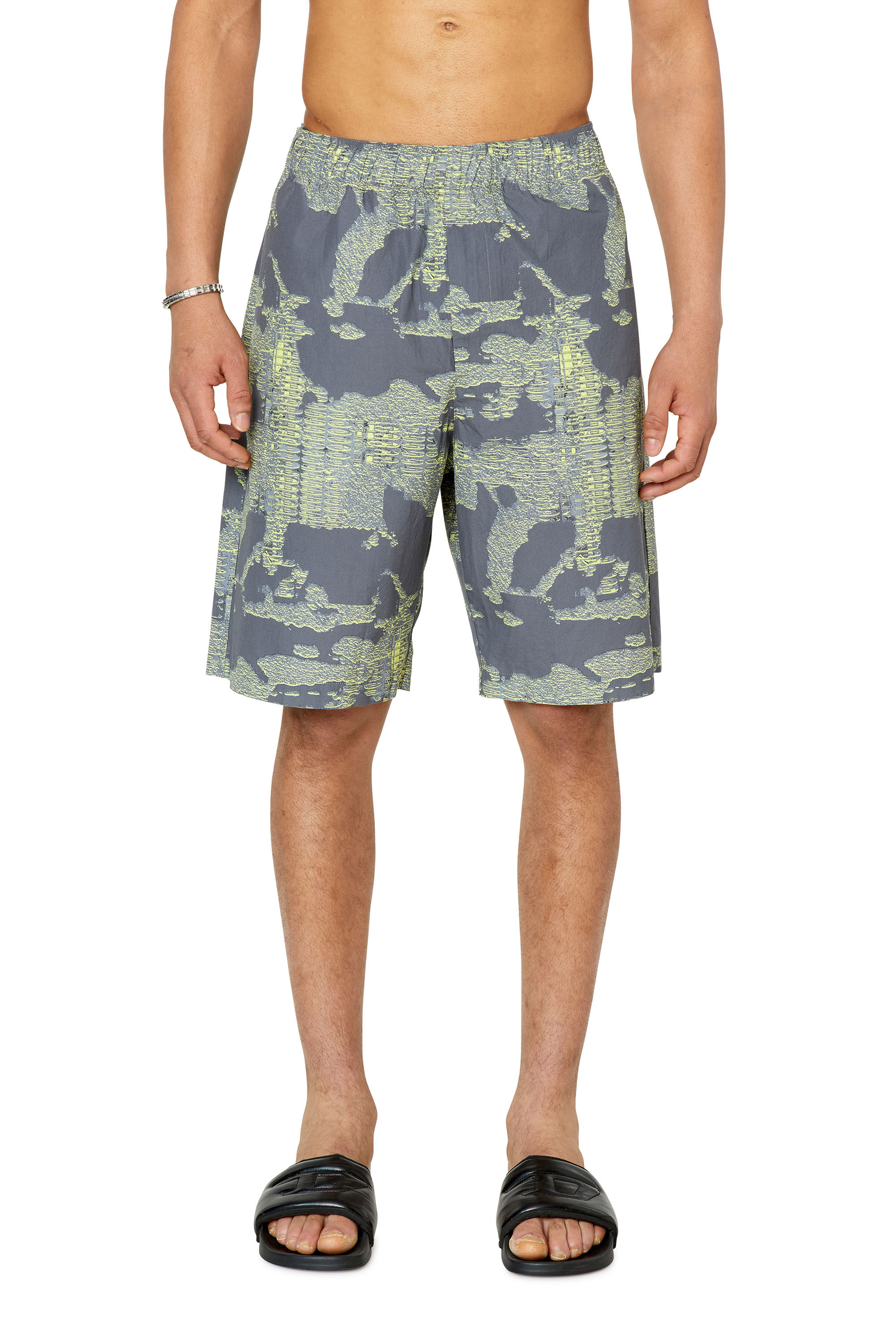 P-FERG Man: Shorts with pixel camo print | Diesel