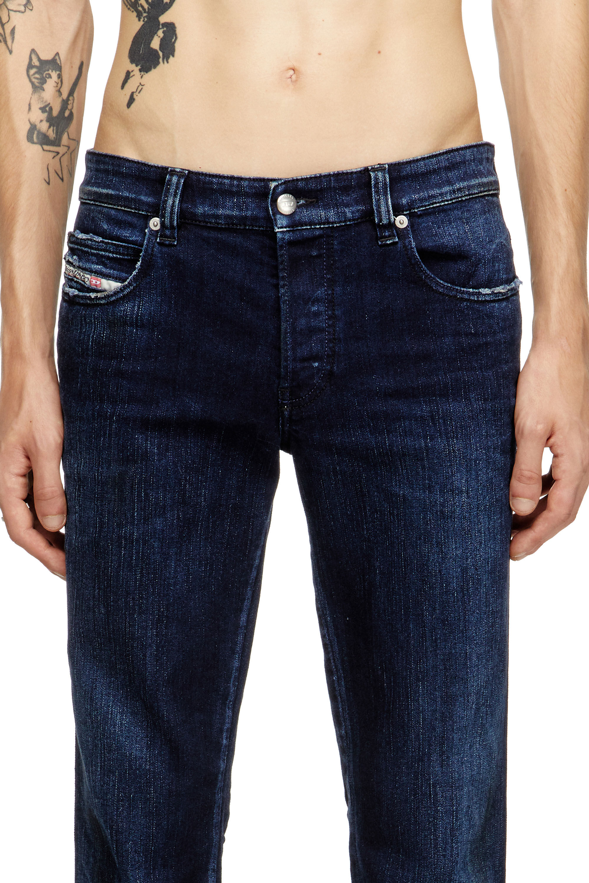 Diesel - Male's Slim Jeans 1993 D-Vyl 09M76, Dark Blue - 5