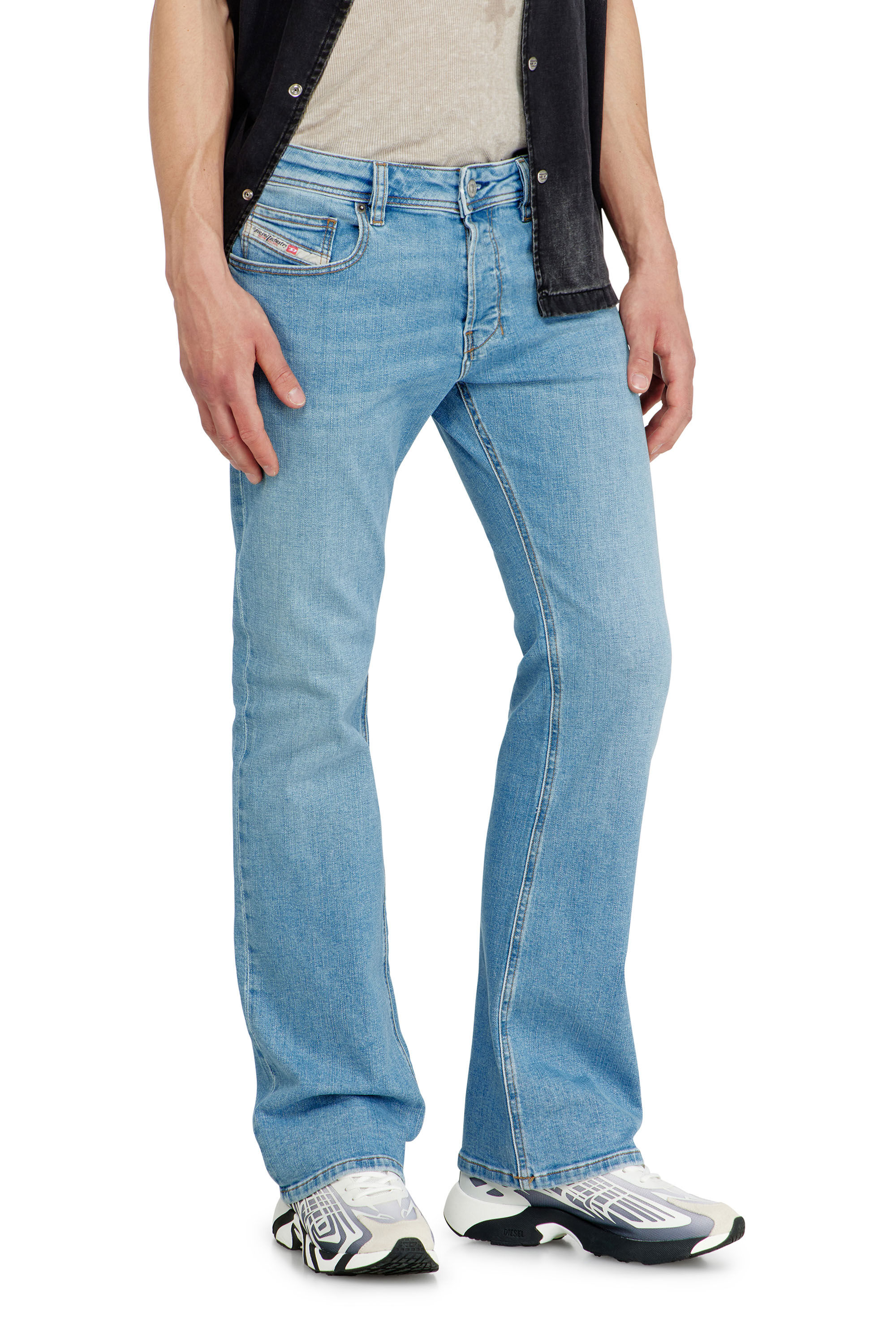 Diesel - Bootcut Jeans 2007 Zatiny 0HDBJ Homme, Bleu Clair - Image 7