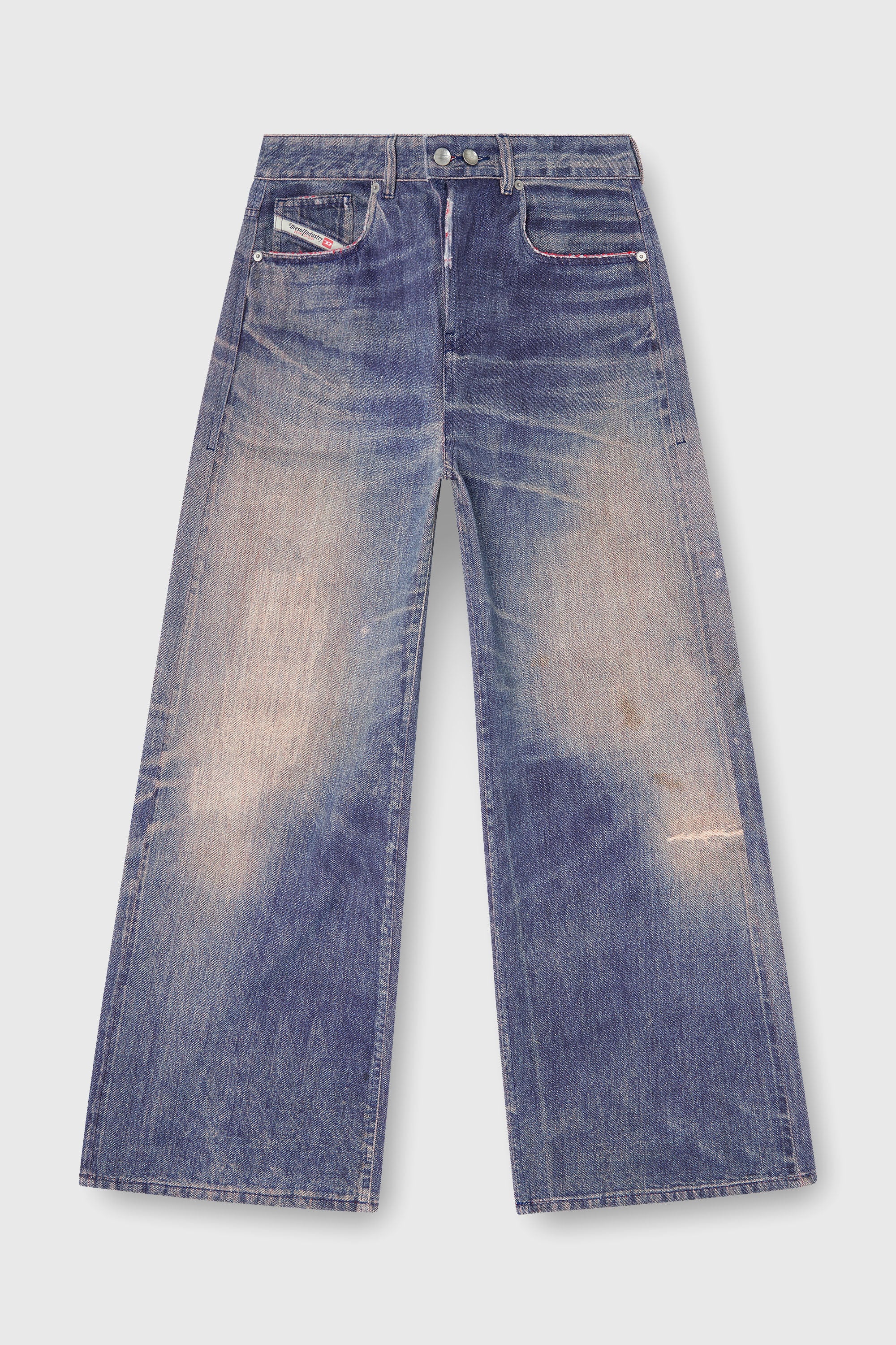 Diesel - Woman's Relaxed Jeans 1996 D-Sire 09P95, Dark Blue - 6