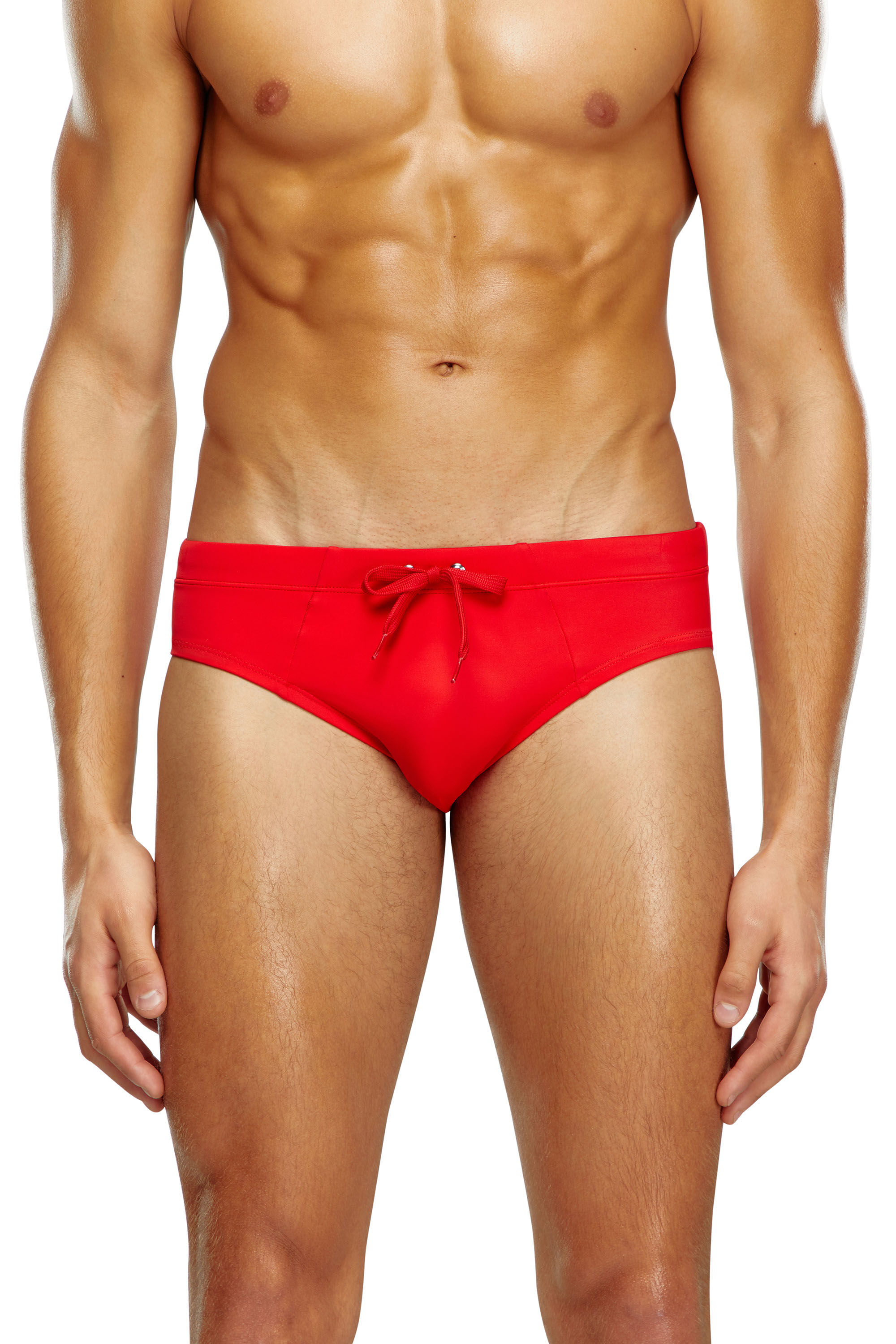 BMBR-ALFIE Man: Swim briefs with back logo print | Diesel