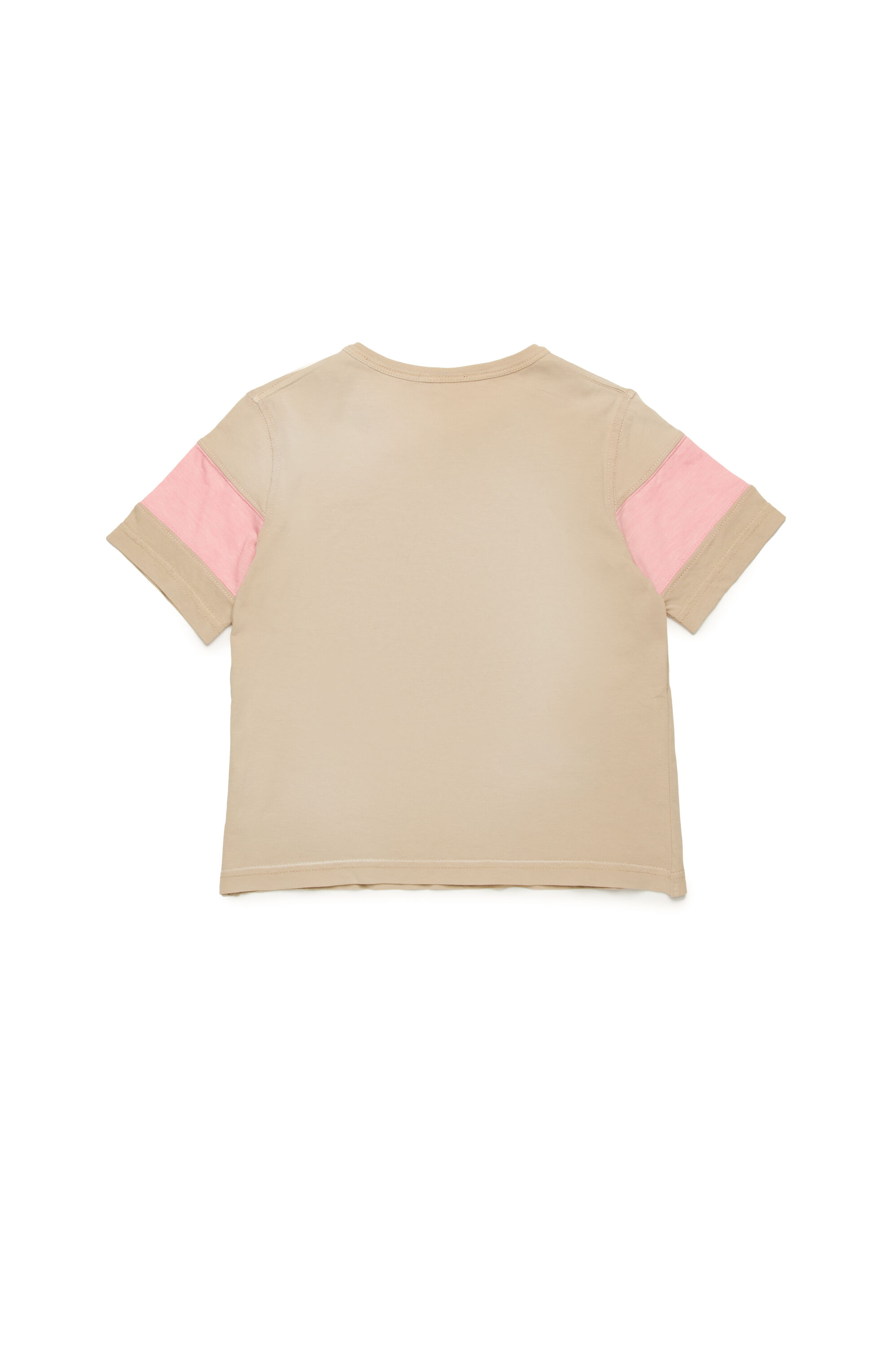 T-shirt with crystal outline logo | Brown | 4-16 YEARS Girls