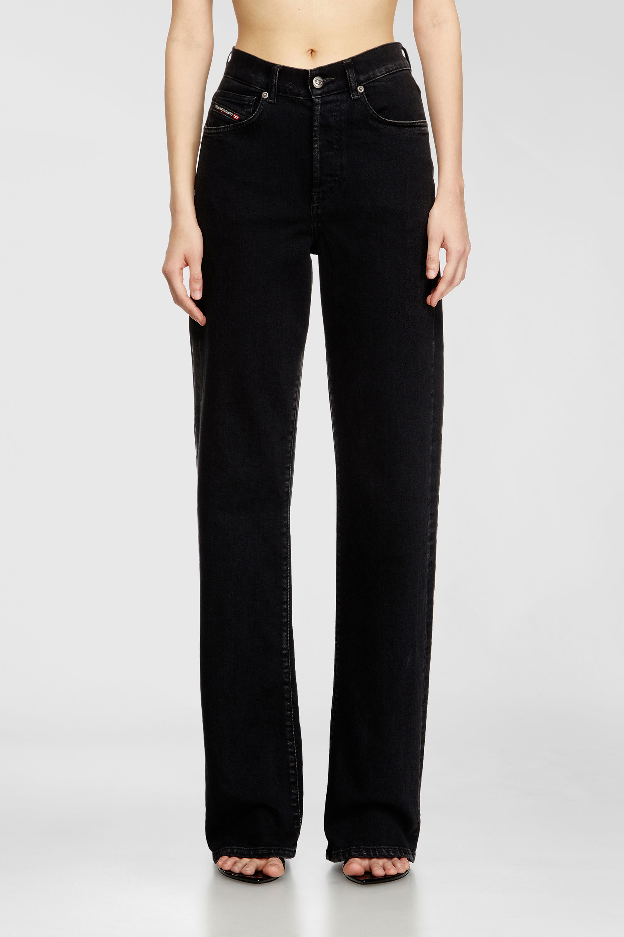 Women's Regular Jeans | High Waist 1971 D-Sent | Black/Dark grey
