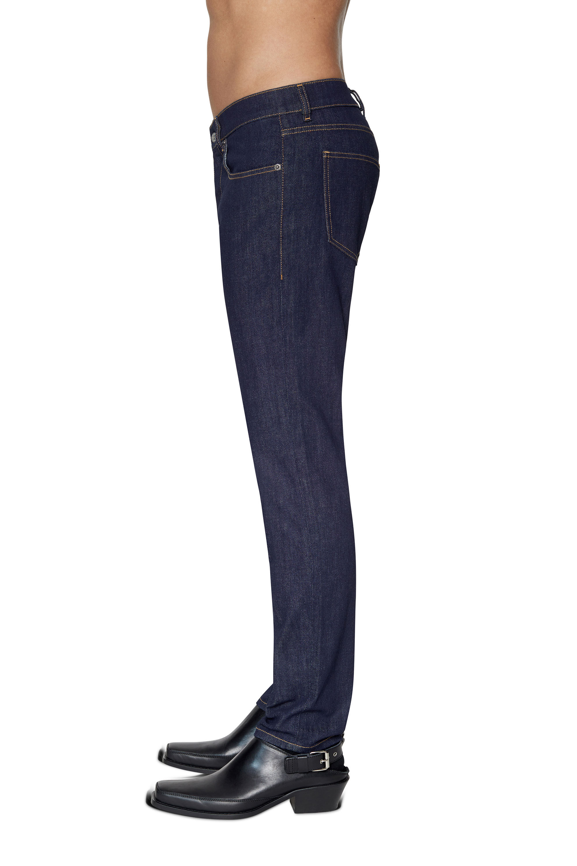 Diesel - Man's Slim Jeans 2019 D-Strukt Z9B89, Dark Blue - 5