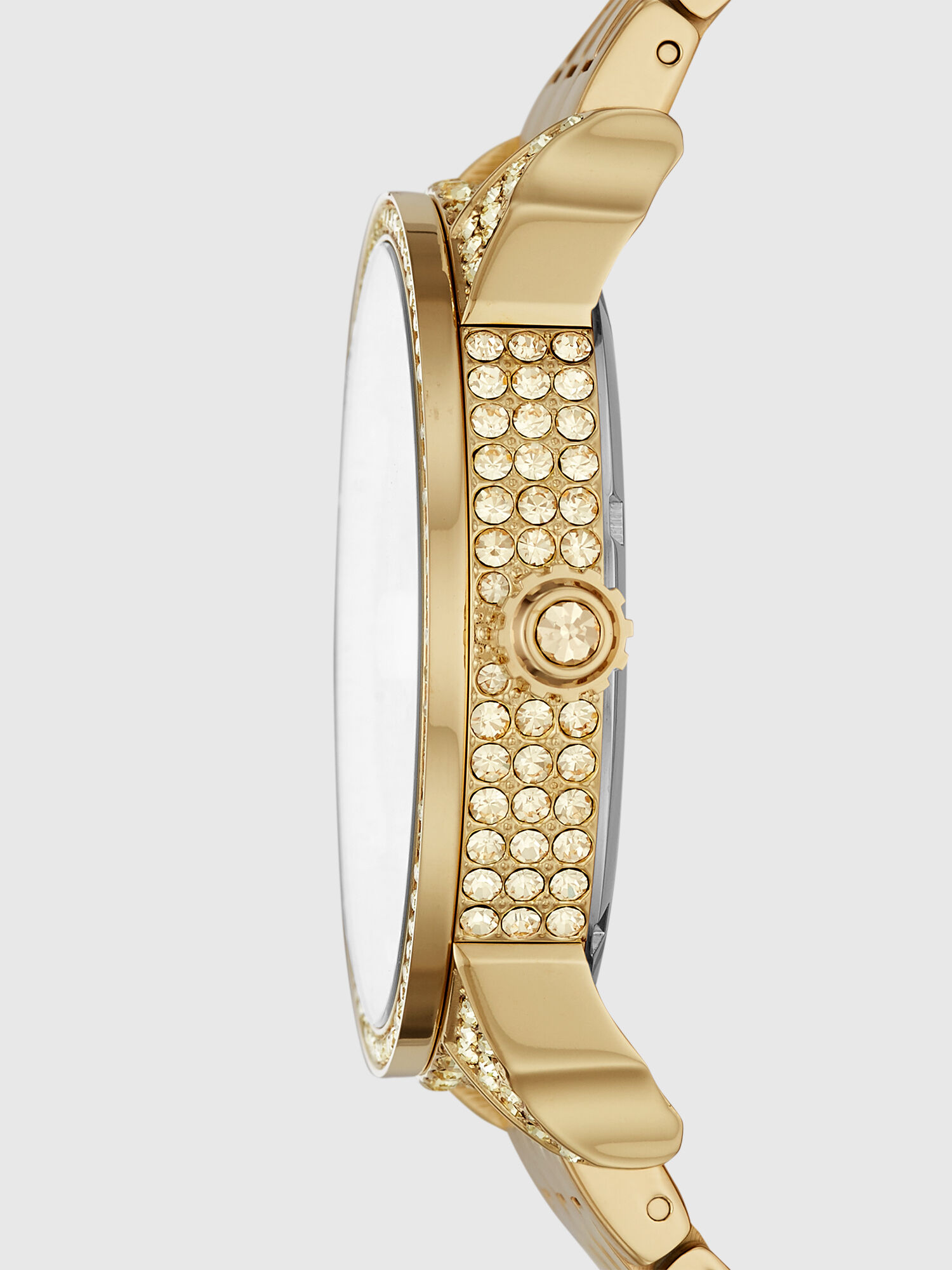 Diesel - DZ5599, Reloj Mini Daddy de tres manecillas en acero inoxidable dorado Mujer in Dorado - 2