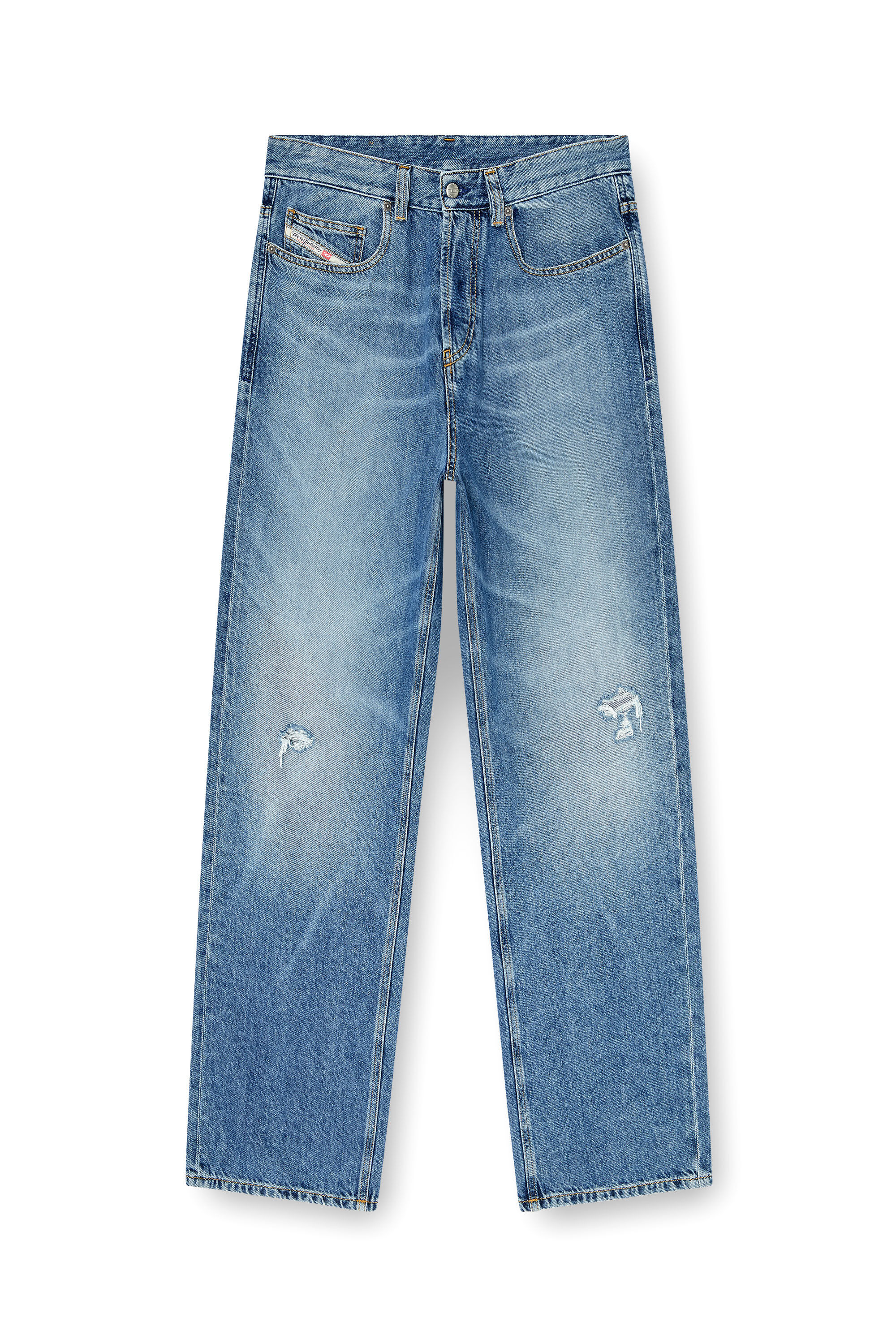 Men's Relaxed Jeans | Medium blue | Diesel 2001 D-Macro