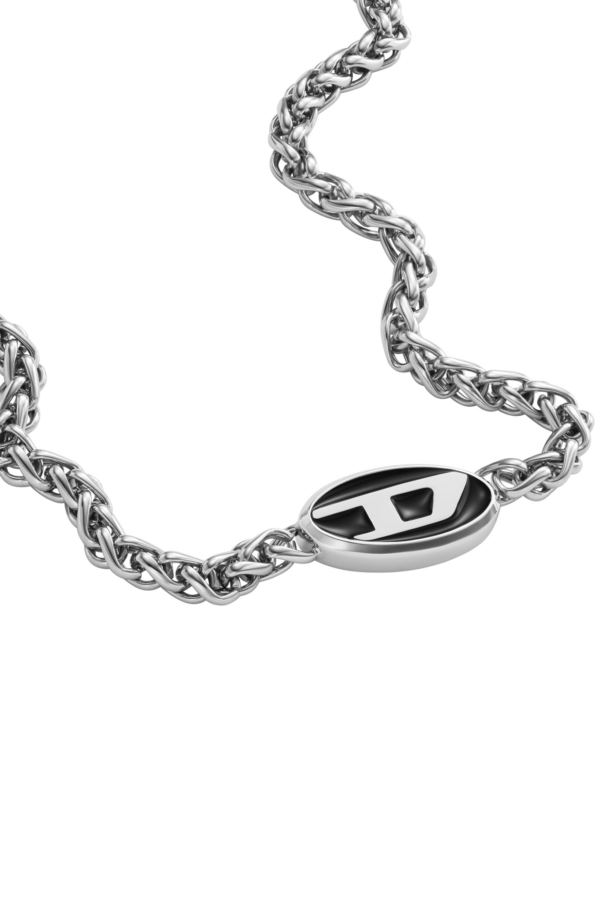 アクセサリー DIESEL Stainless Steel Chain Necklace Women's Stainless steel chain necklace | Silver | Diesel