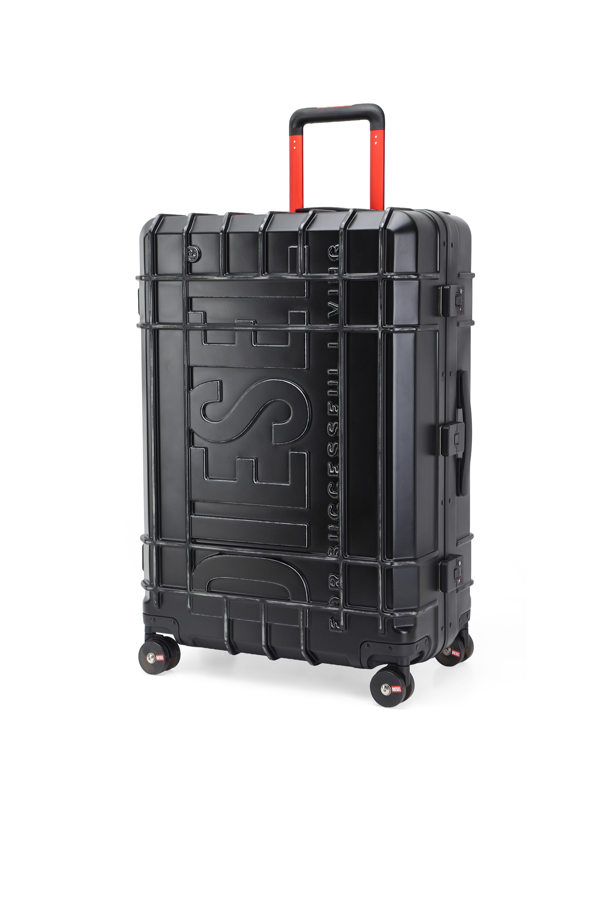Women's Rugged suitcase size L | Black | Diesel {{Country}}
