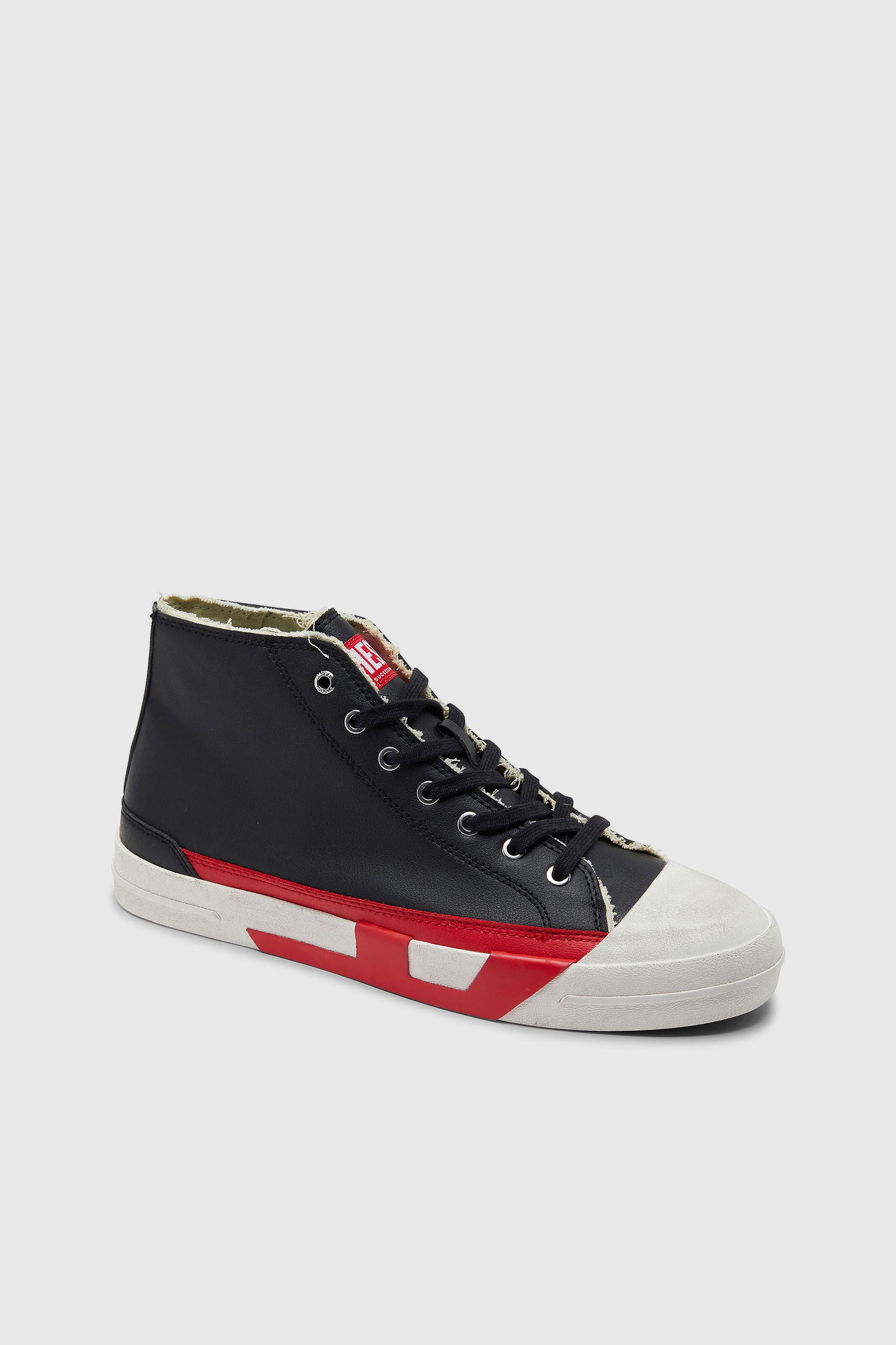 Diesel - S-D-VERSE MID II, S-D-Verse-Zapatillas con logo D Hombre in Negro - 6