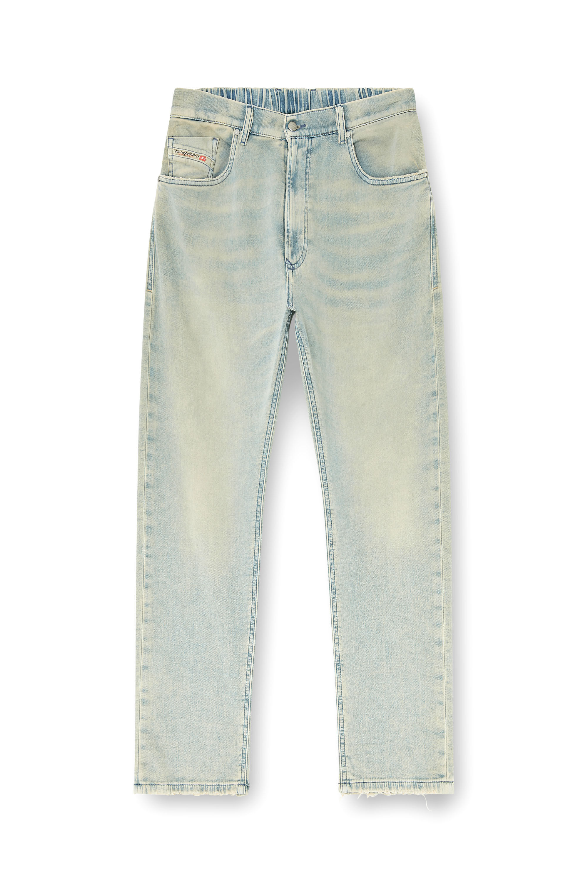 Diesel - Man's Regular 2032 D-Krooley-BW Joggjeans&reg; 068WK, Light Blue - 4