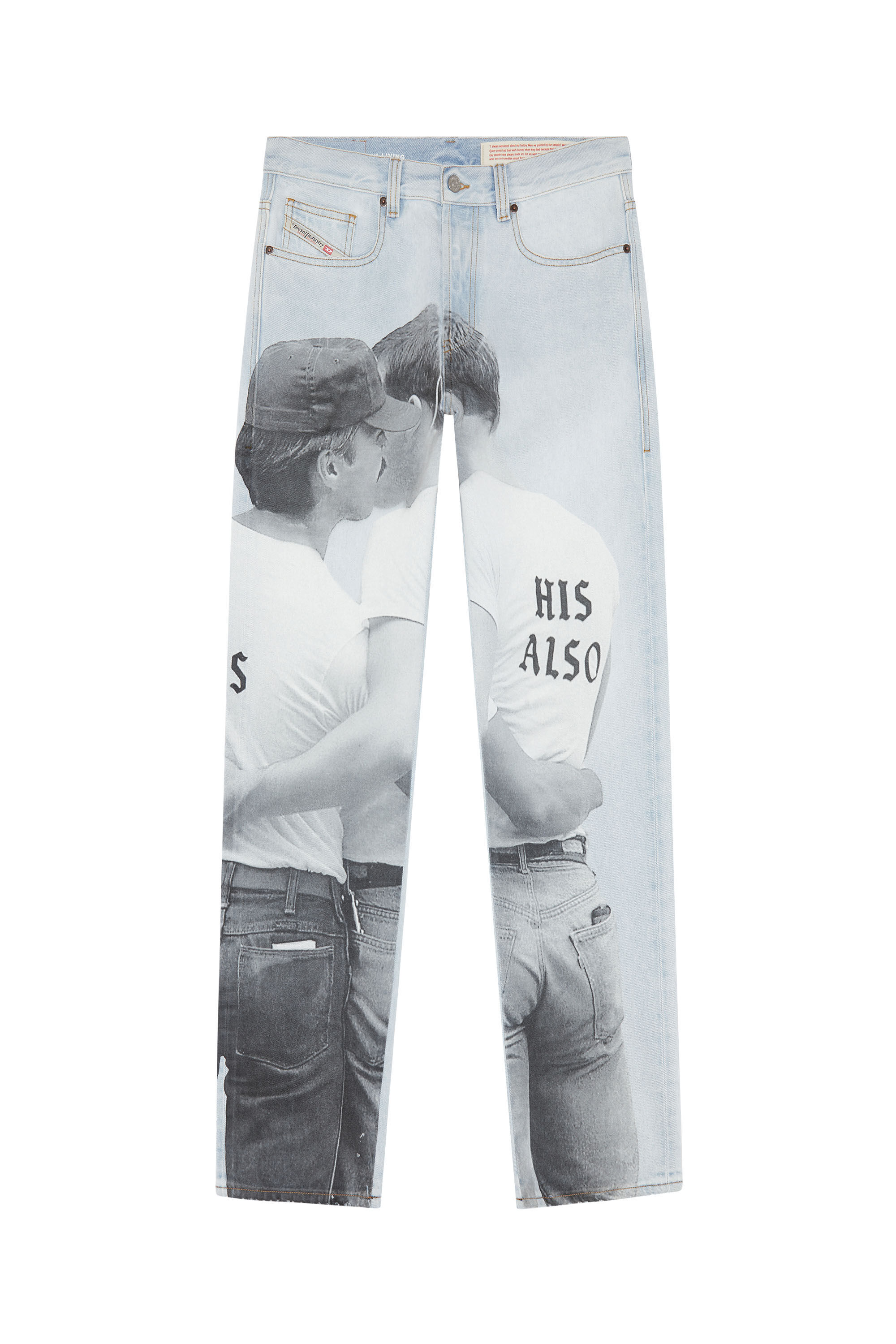 Diesel - Male's Straight Jeans 2010 D-Macs 007U4, Light Blue - 2