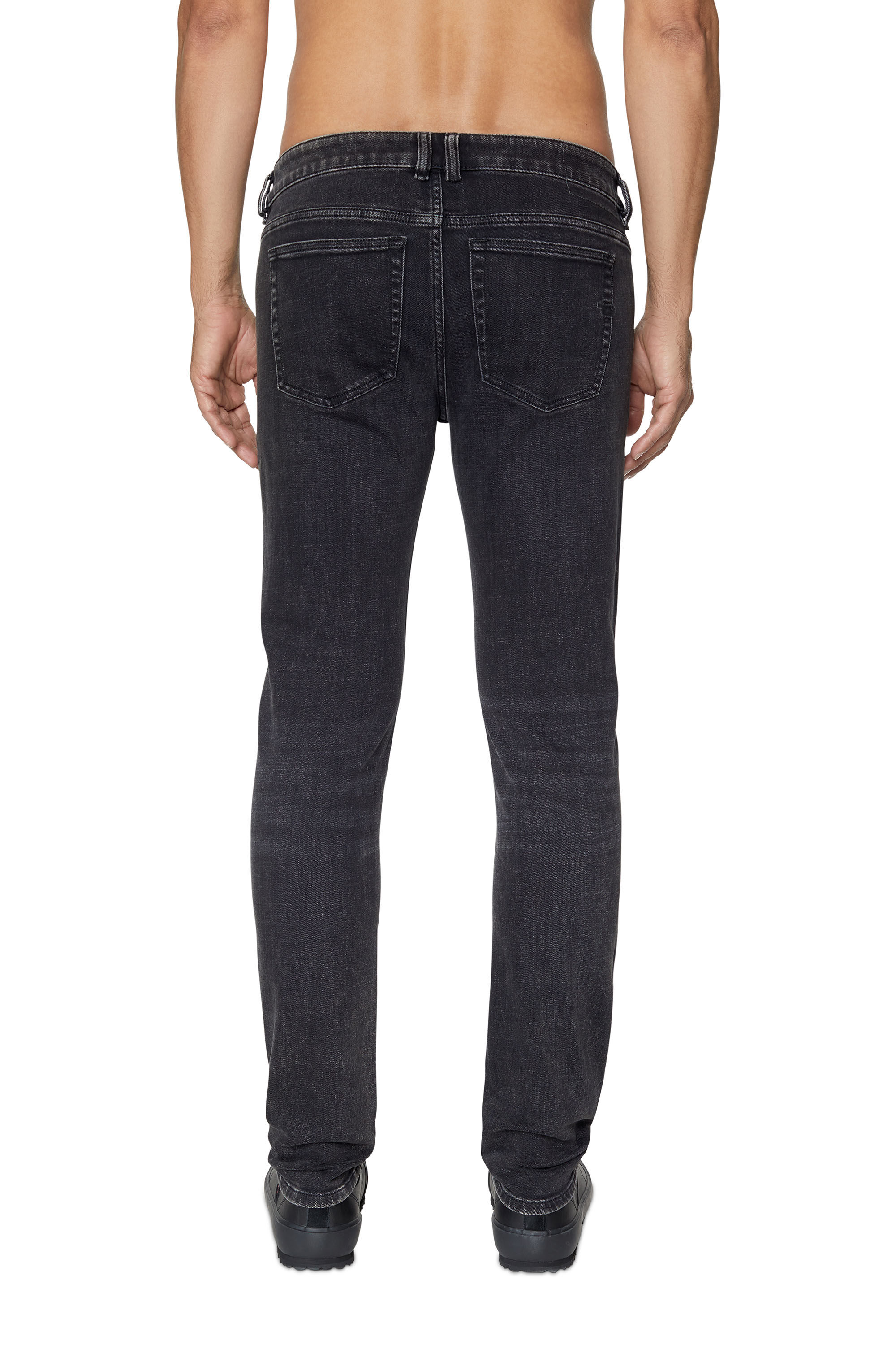 Diesel - Skinny Jeans 1979 Sleenker 09C23 Homme, Noir/Gris foncé - Image 4