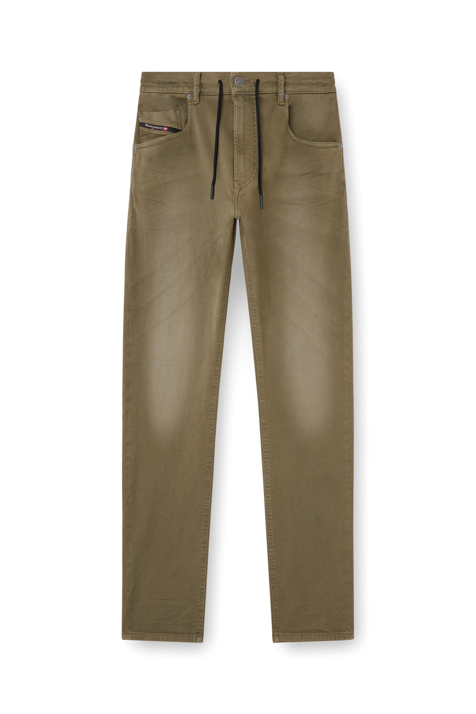 Men's Regular Jeans | Green | Diesel 2032 D-Krooley Joggjeans®