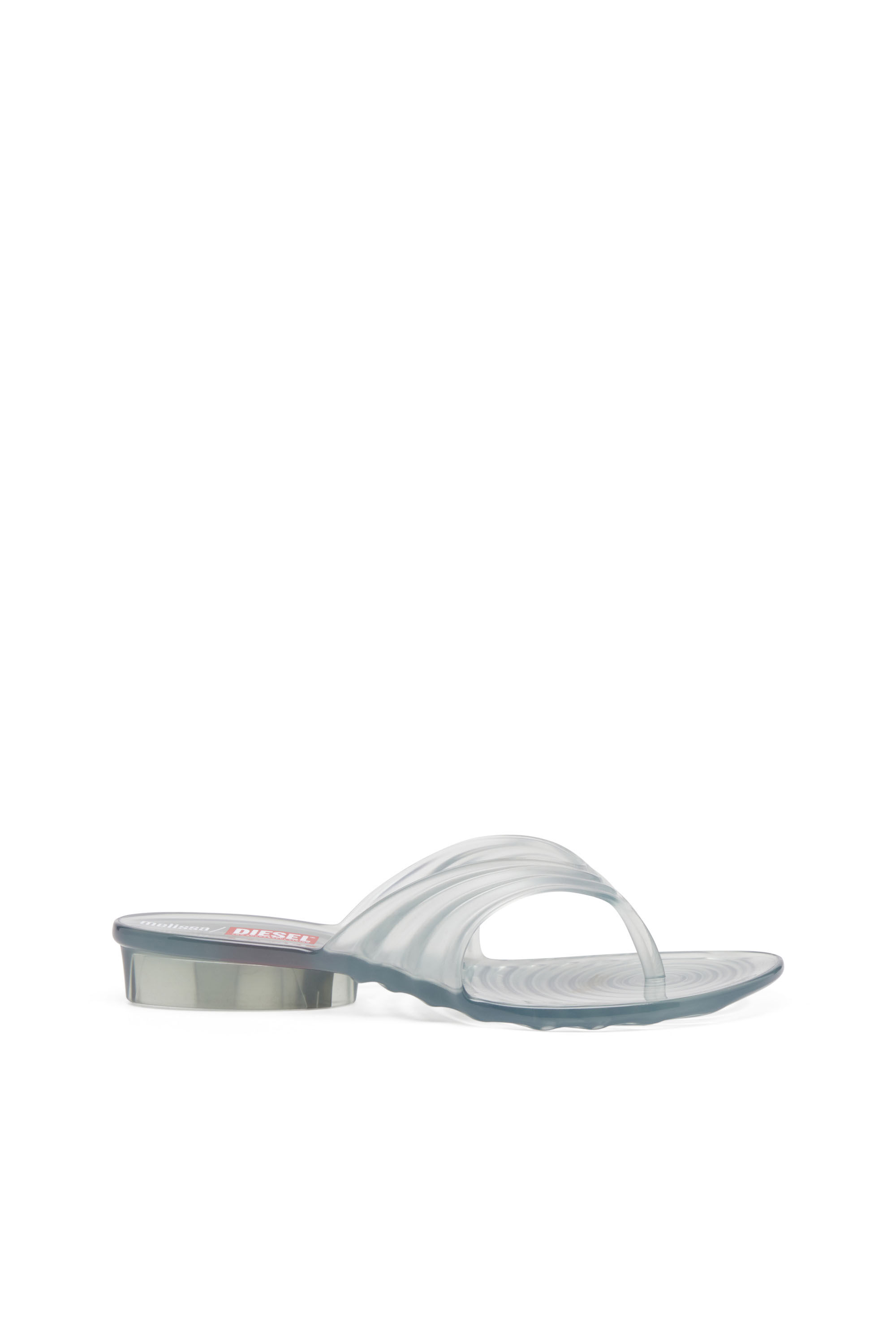DIESEL◆Melissa × Diesel Quantum Thong サンダル Women's Sculptural flip-flops in Melflex® | Black | Diesel