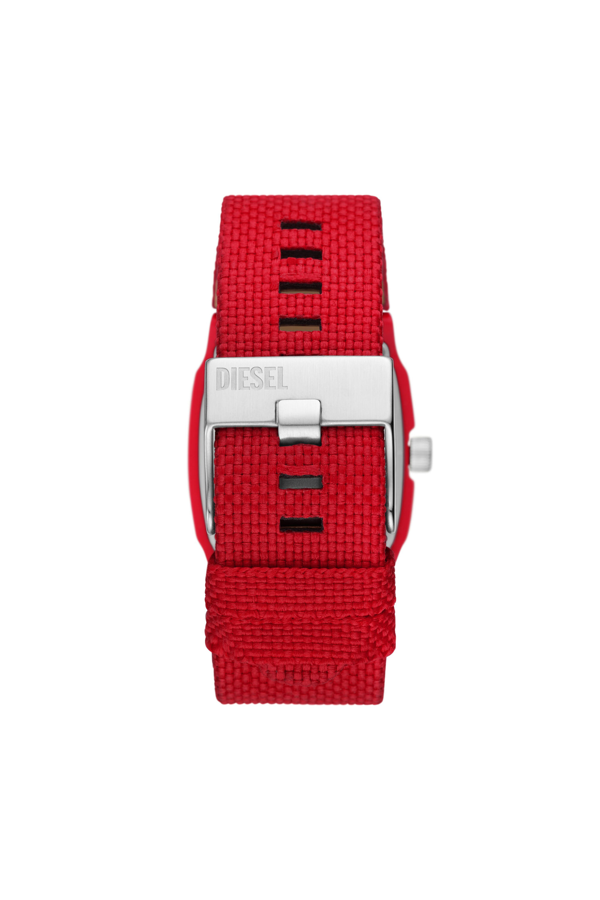 Diesel - DZ2168, Male's Cliffhanger Solar Red watch in Red/White - 2
