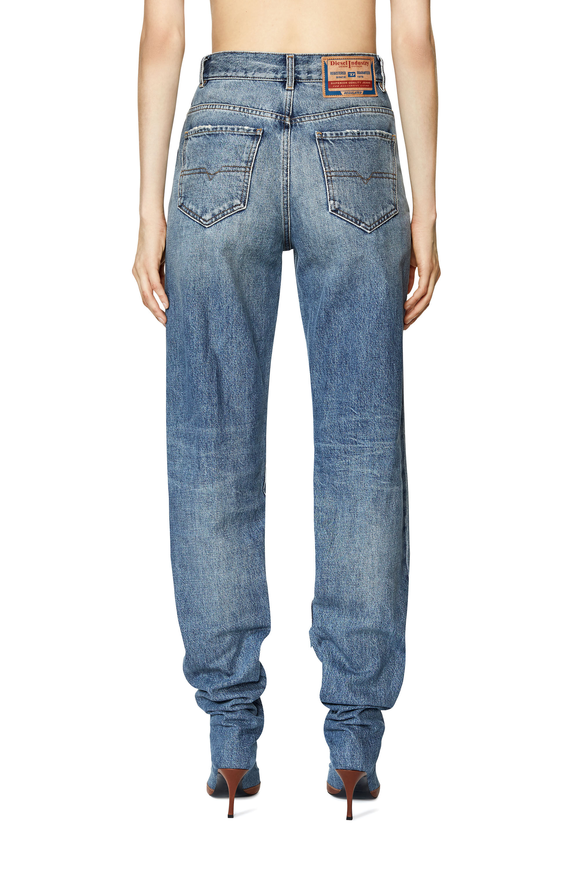Diesel - Female's Regular Jeans 1956 D-Tulip 007A7, Medium Blue - 4