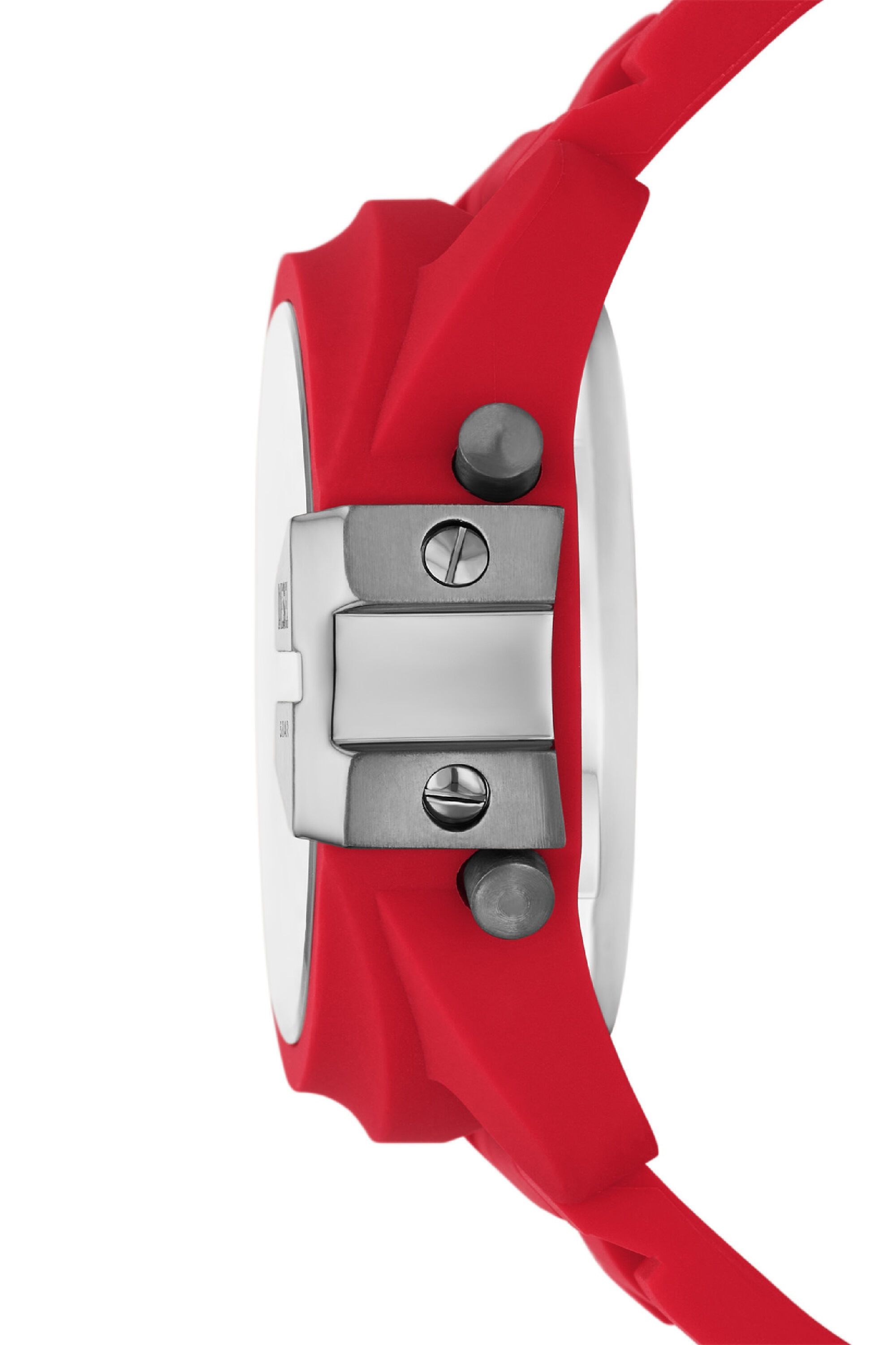 Diesel - DZ2159, Male's Master Chief Digital silicone watch in Red - 3