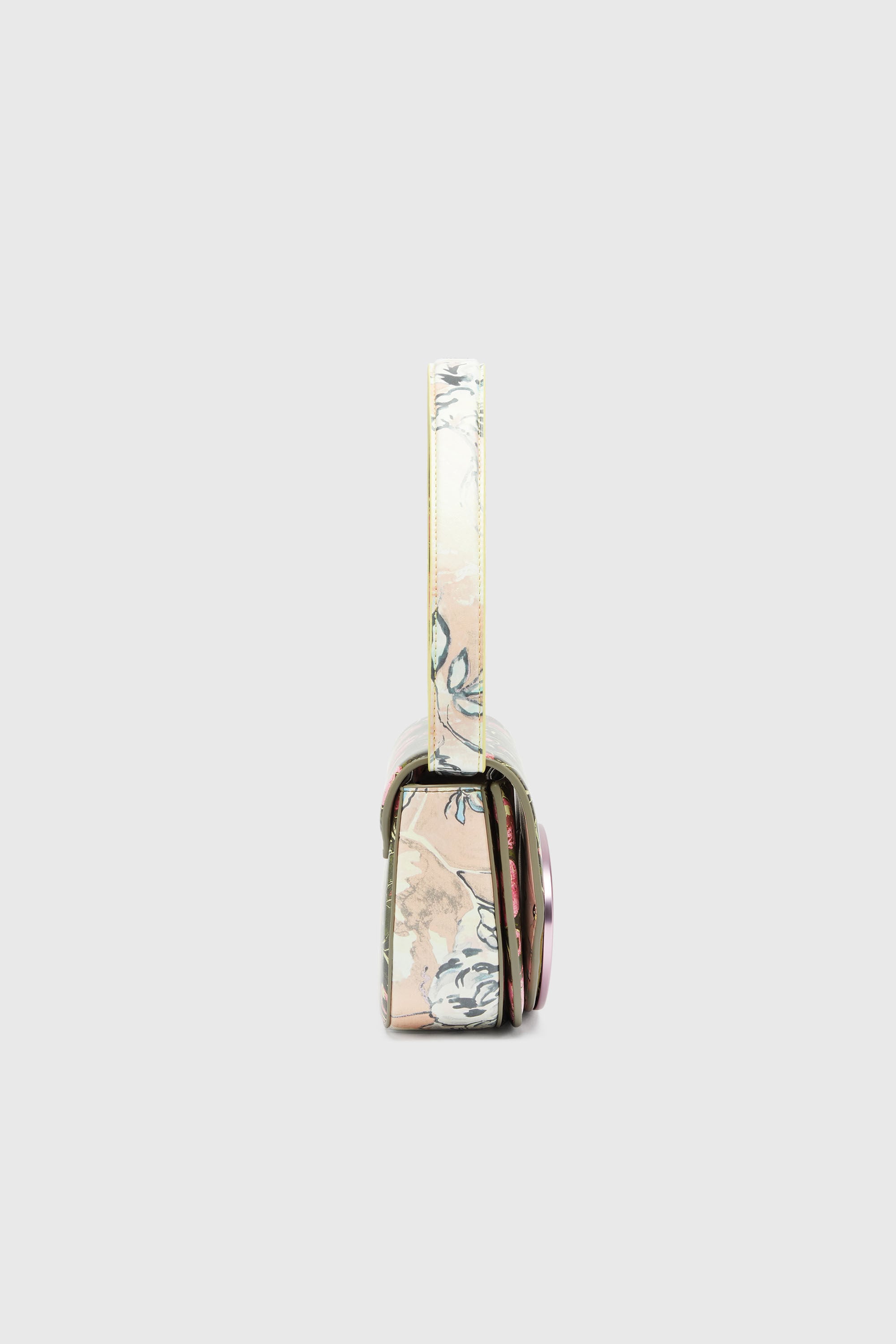 Diesel - 1DR, Female's 1DR-Iconic shoulder bag with floral print in Multicolor - 4
