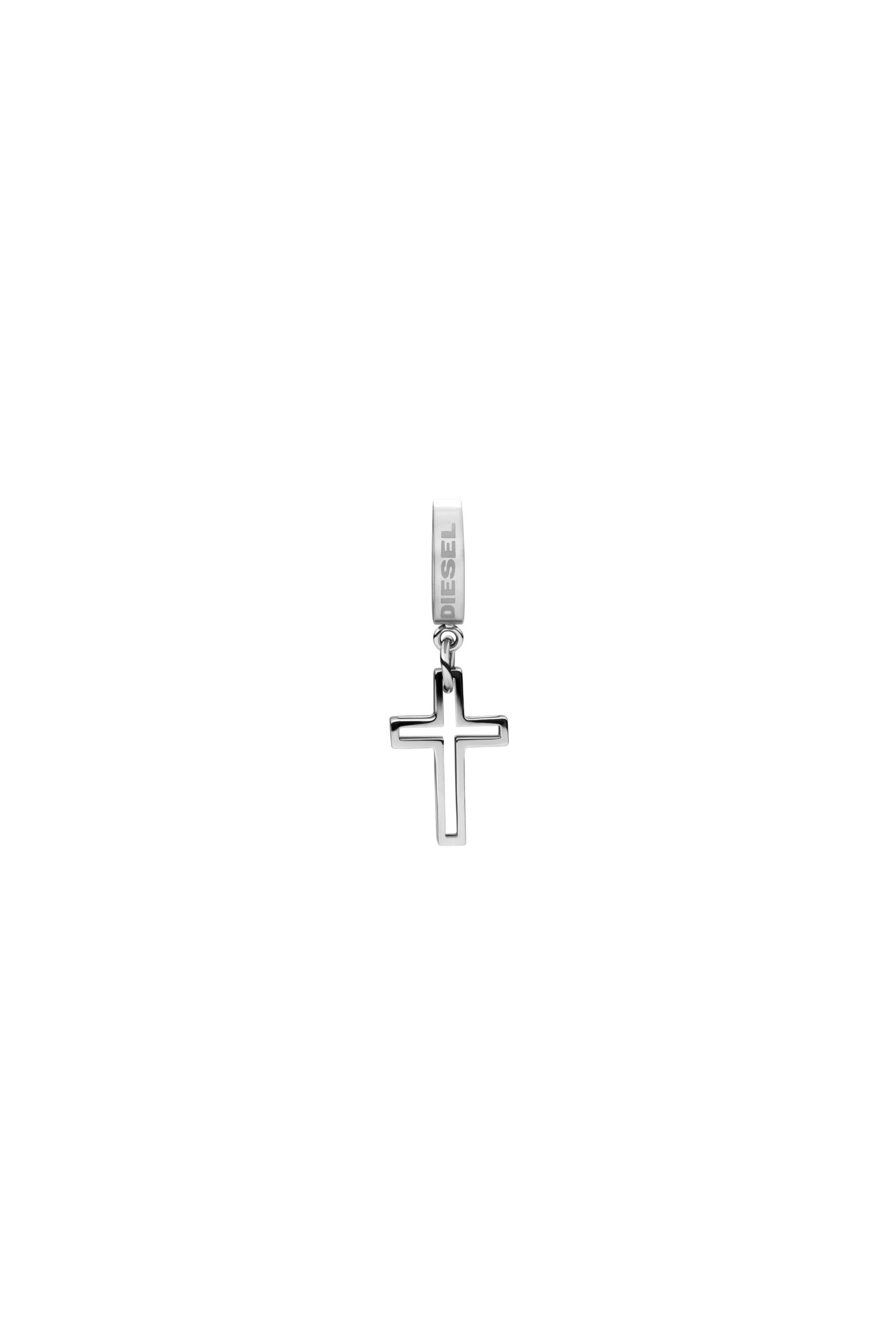 DX1333: Stainless Steel Hoop Earring | Diesel