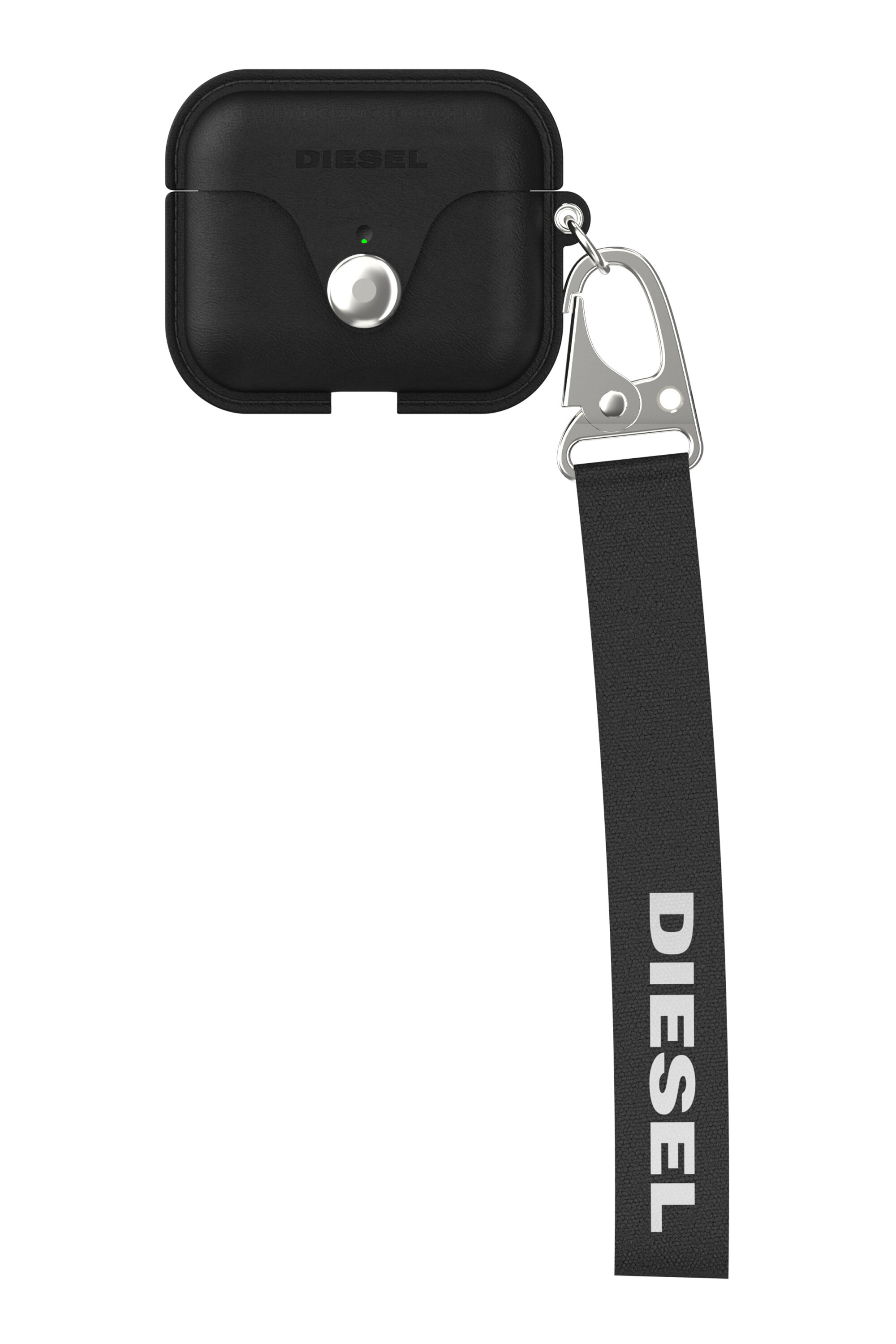 DIESEL 1DR xxsdiesel ケース　AirPods ケース Women's Airpod case leather for AirPods 3 | Black | Diesel {{Country}}