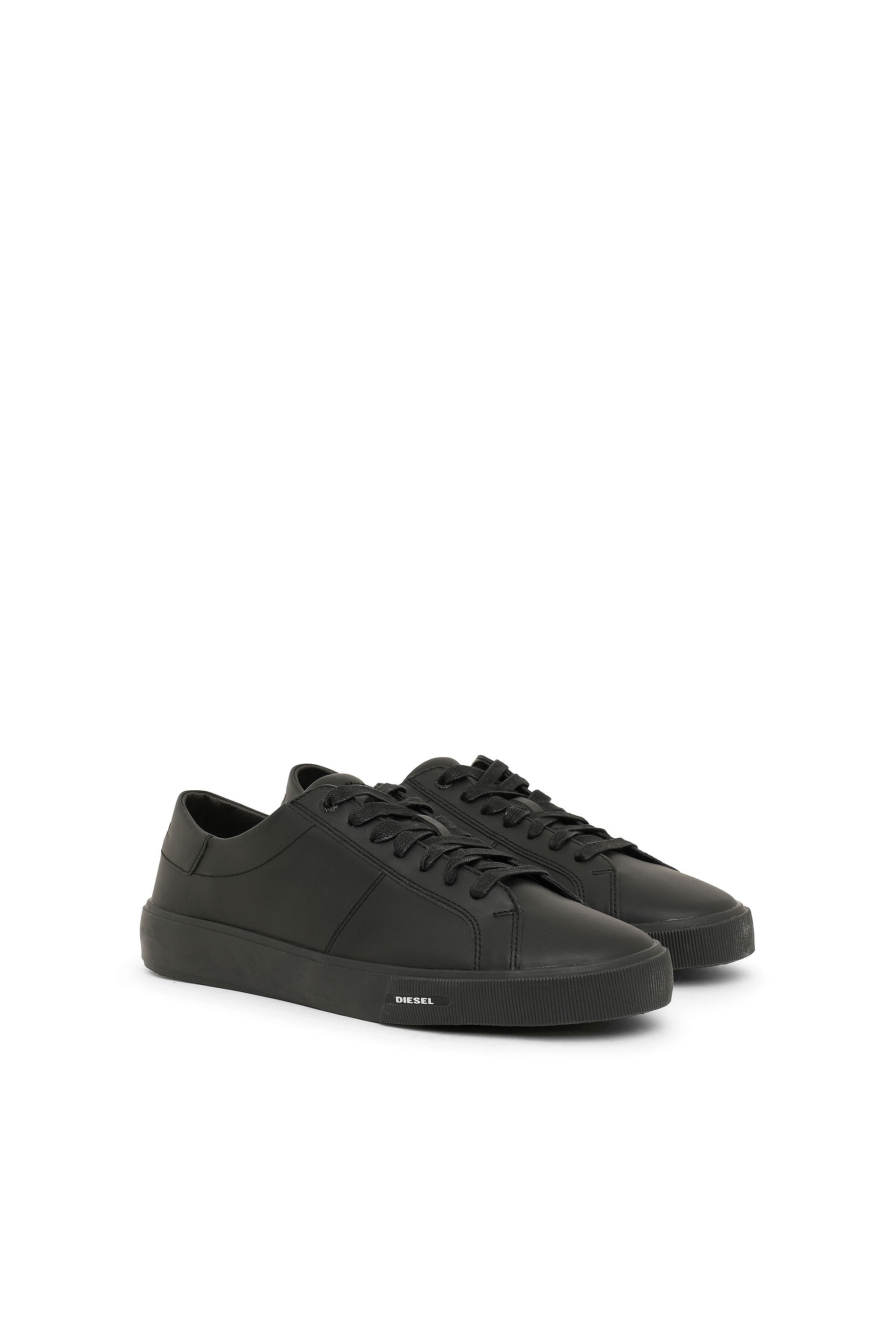 Diesel - S-MYDORI LC, Male's Low-top sneakers in leather in Black - 2