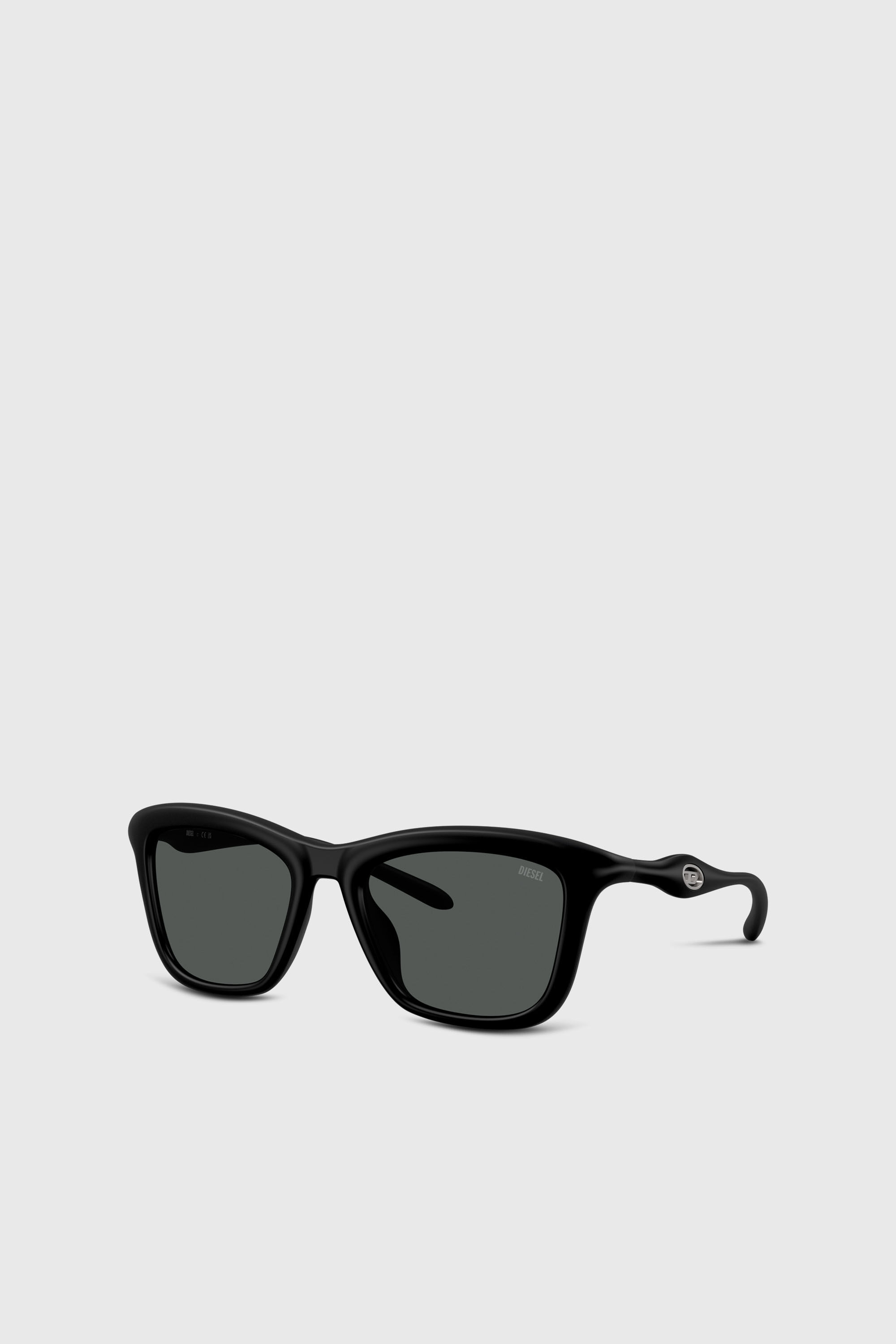 Diesel - 0DL3008U, Gafas de sol cuadradas Unisex in Negro - 4