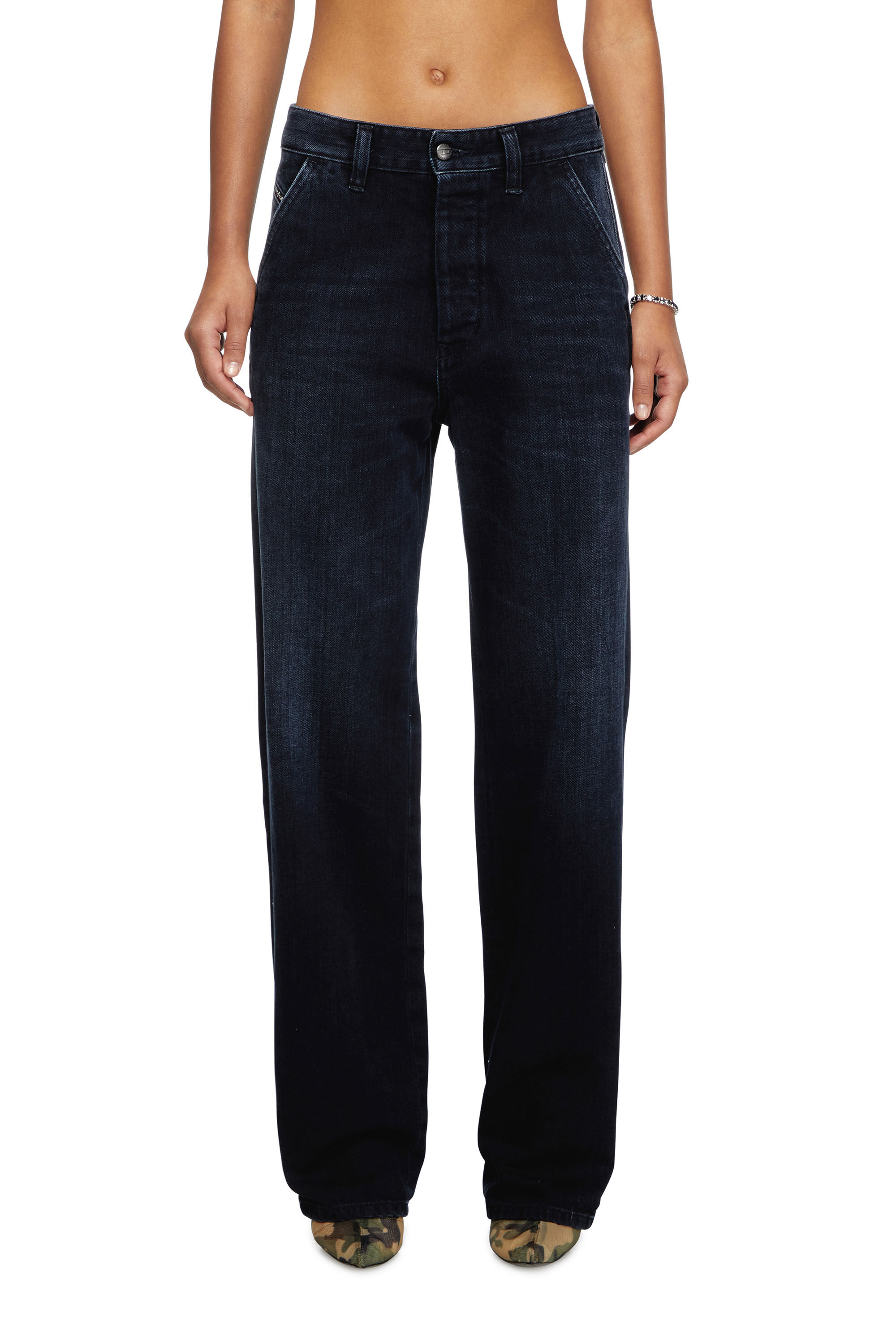 Women's Regular Jeans | Dark Blue | Diesel D-Phant-chino