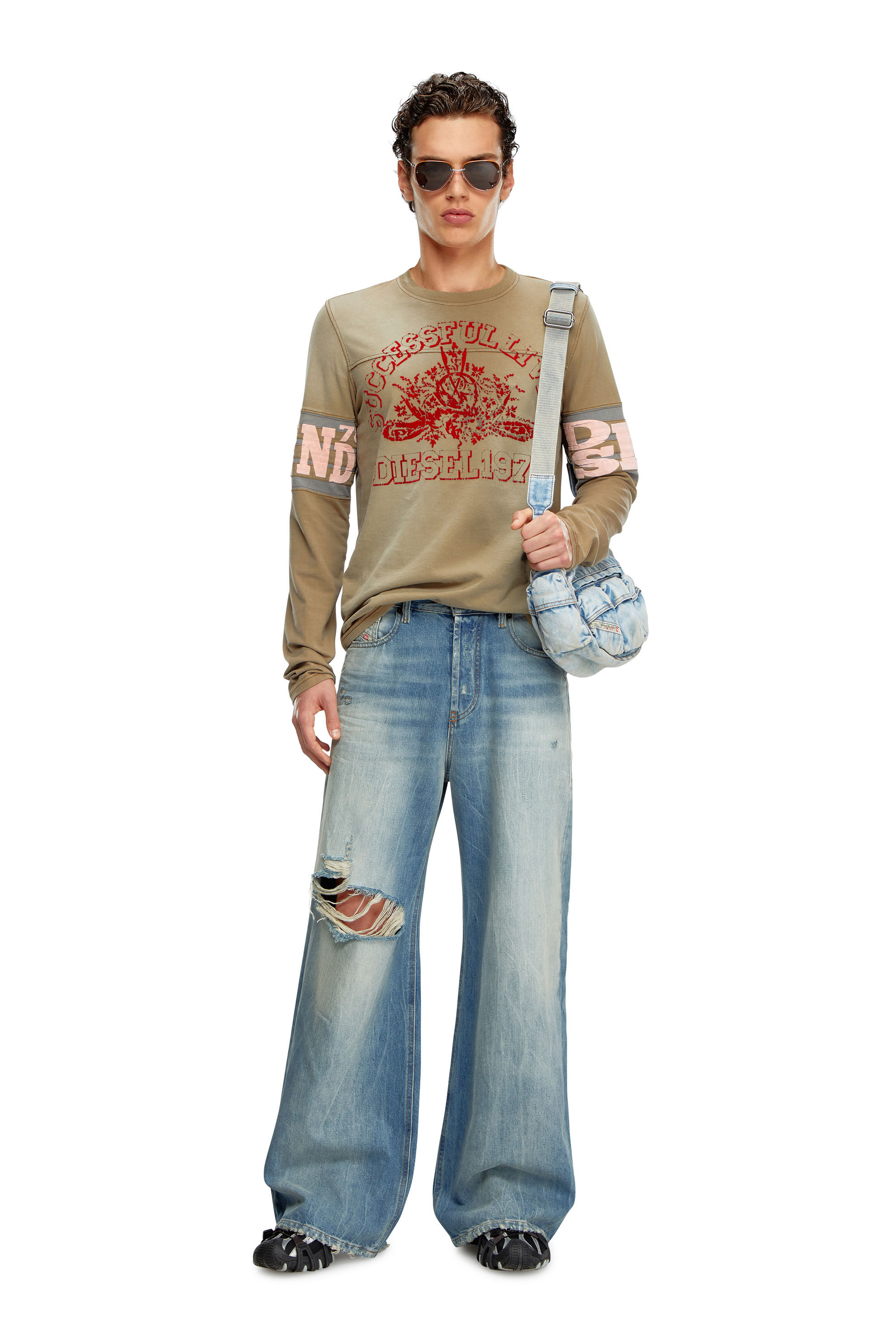 Diesel - Relaxed Jeans 1996 D-Sire 09H58 Femme, Bleu Clair - Image 7