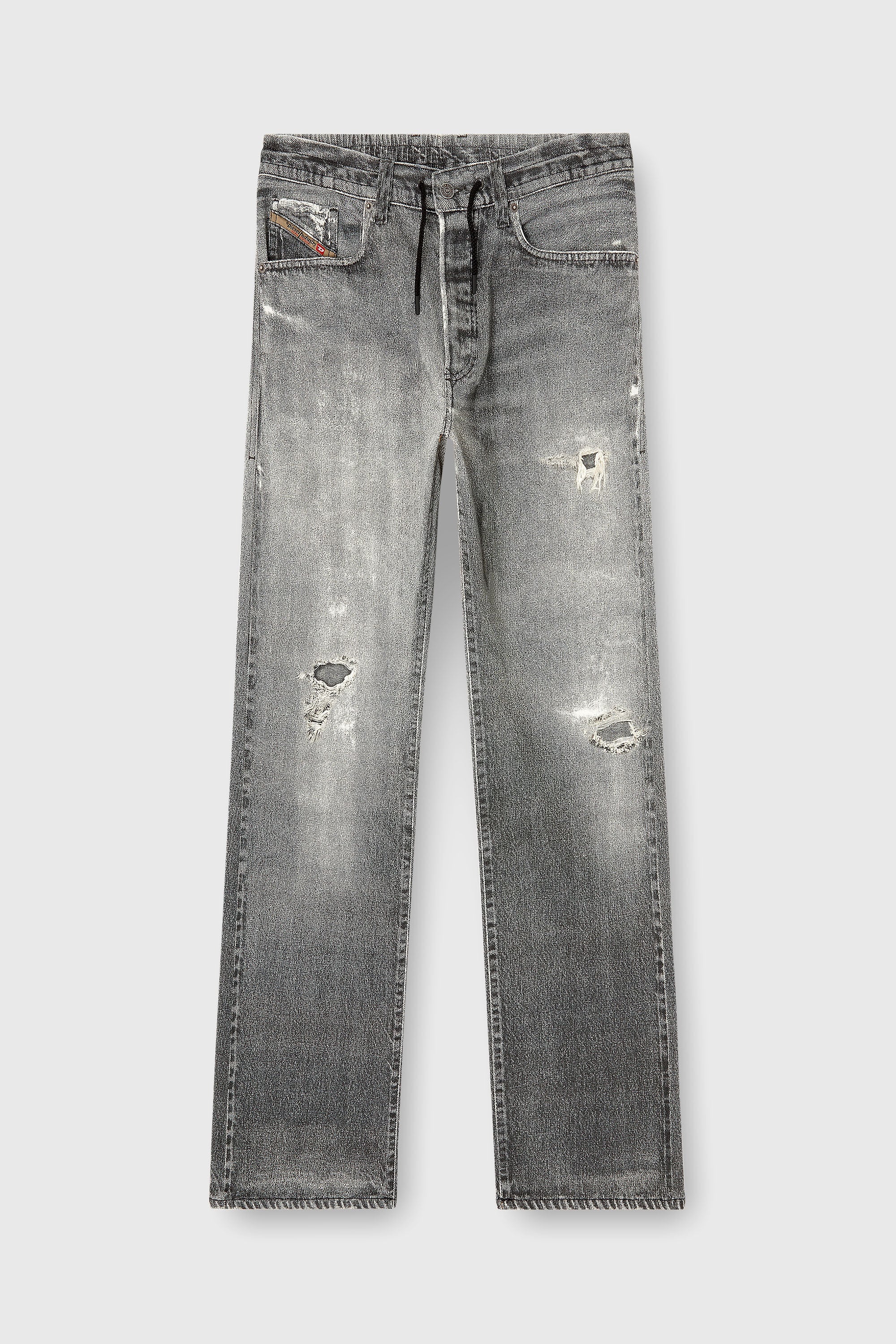 Diesel - Male's Relaxed 2080 D-Reel Joggjeans&reg; 068US, Grey - 4