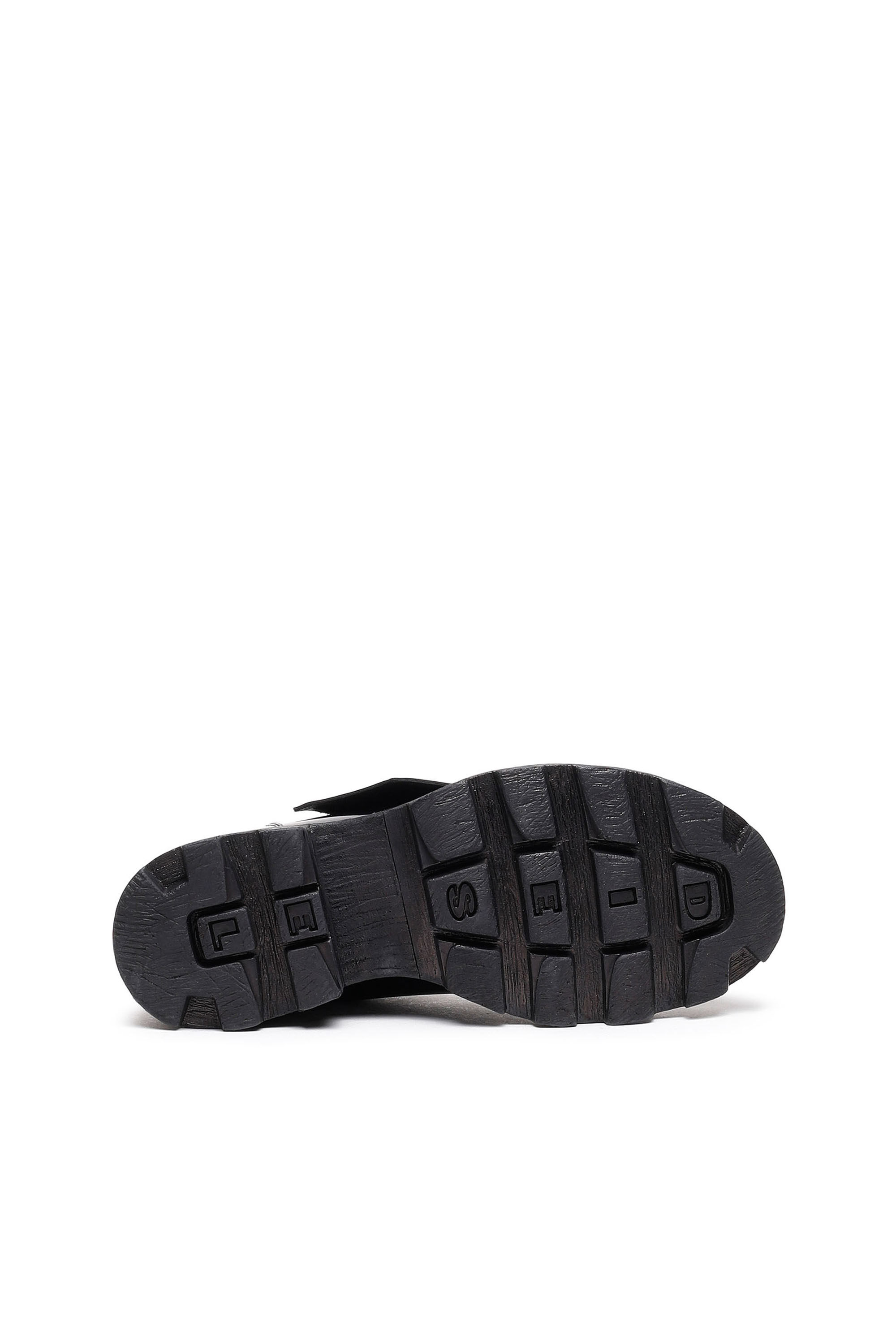 Diesel - D-HAMMER MS, Male's D-Hammer Ms - Monk-strap shoes in glossed leather in Black - 5