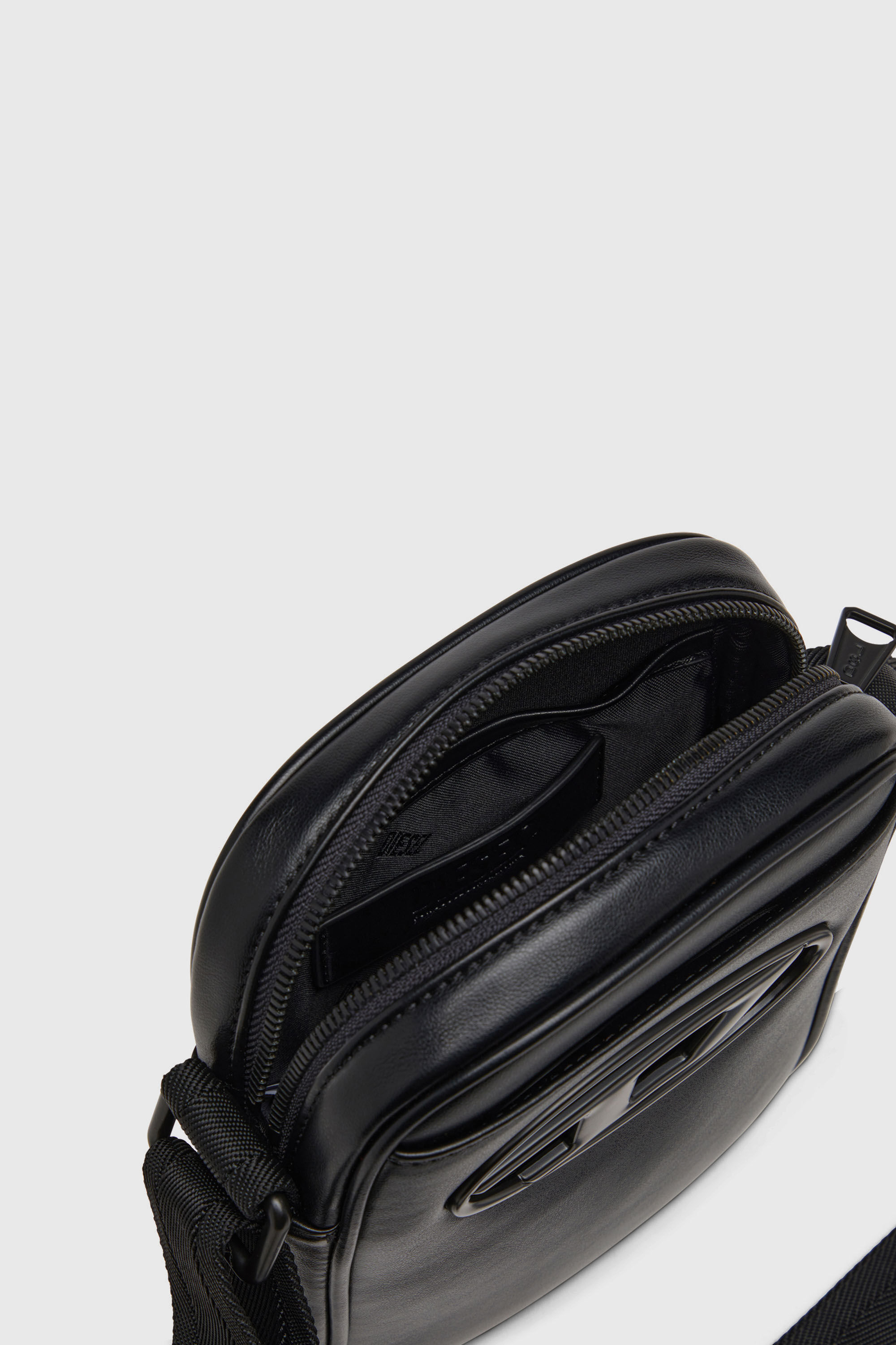 Men's Holi-D-Crossbody bag in PU and neoprene | Black | Diesel US