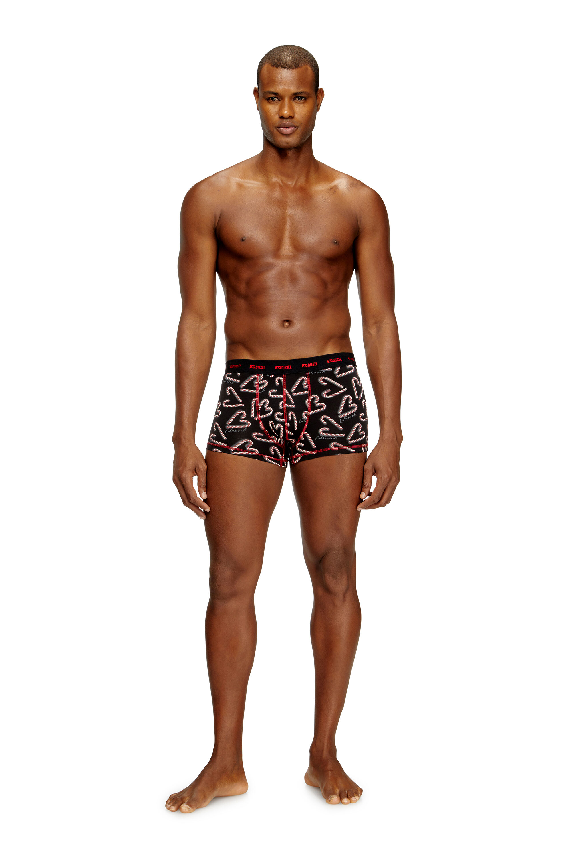 Diesel - DAMIEN-GFT-UTLT-3PACK, Juego de tres bóxers de algodón elástico Hombre in ToBeDefined - 2
