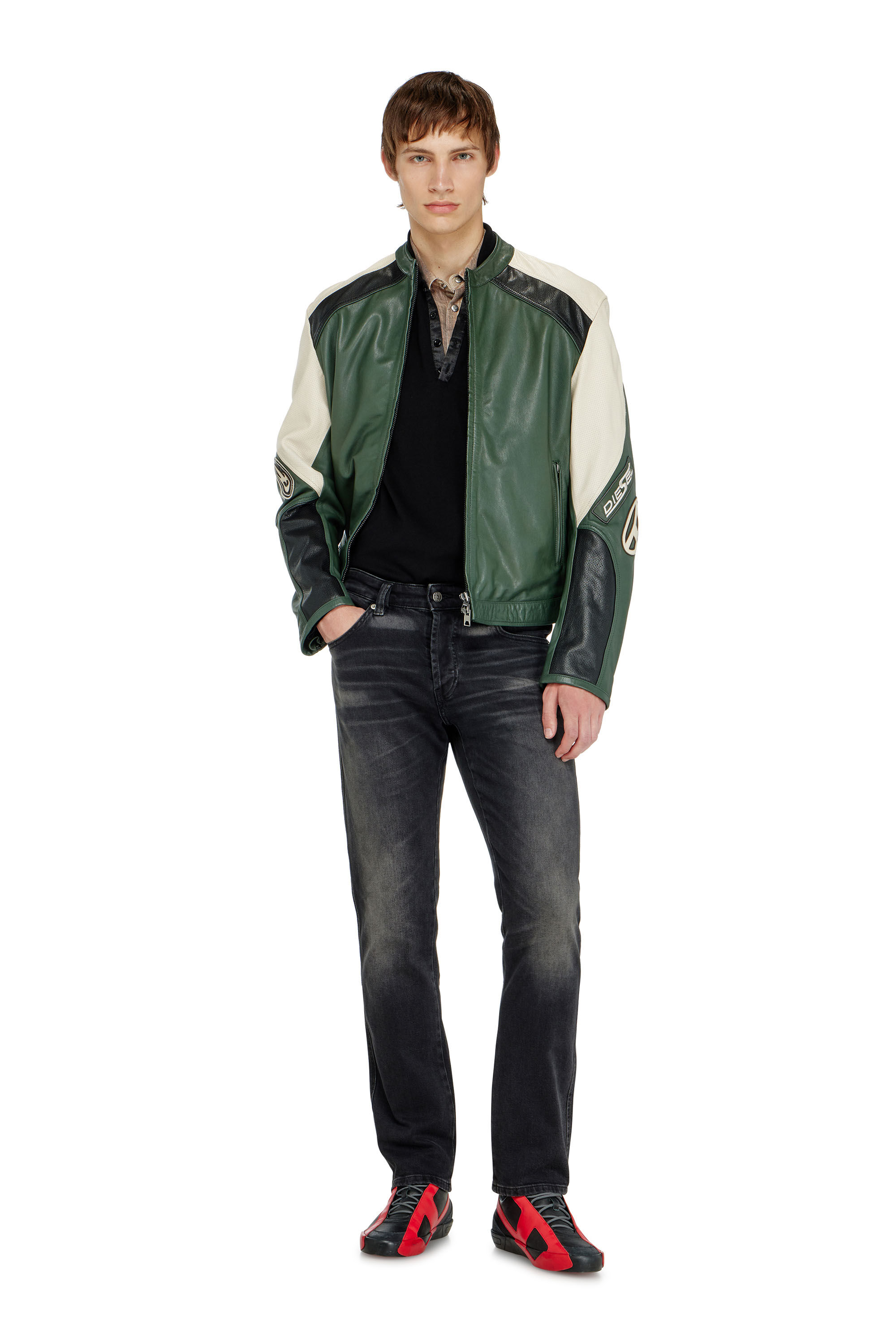 Diesel - Slim Jeans 1993 D-Vyl 0KBBN Hombre, Negro/Gris oscuro - 1