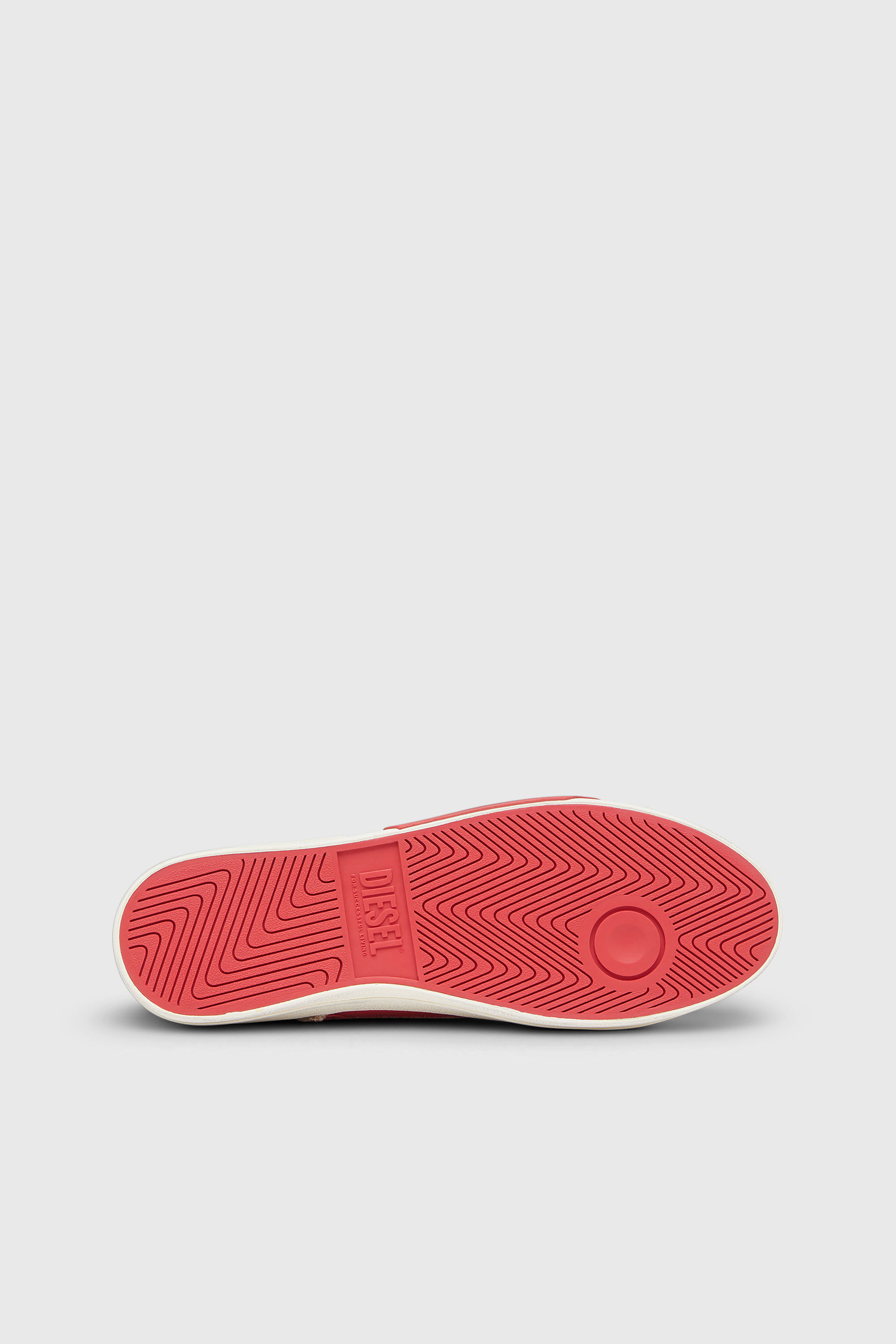Diesel - S-D-VERSE LOW, S-D-Verse-Zapatillas de lona con efecto desgastado Hombre in Gris - 5