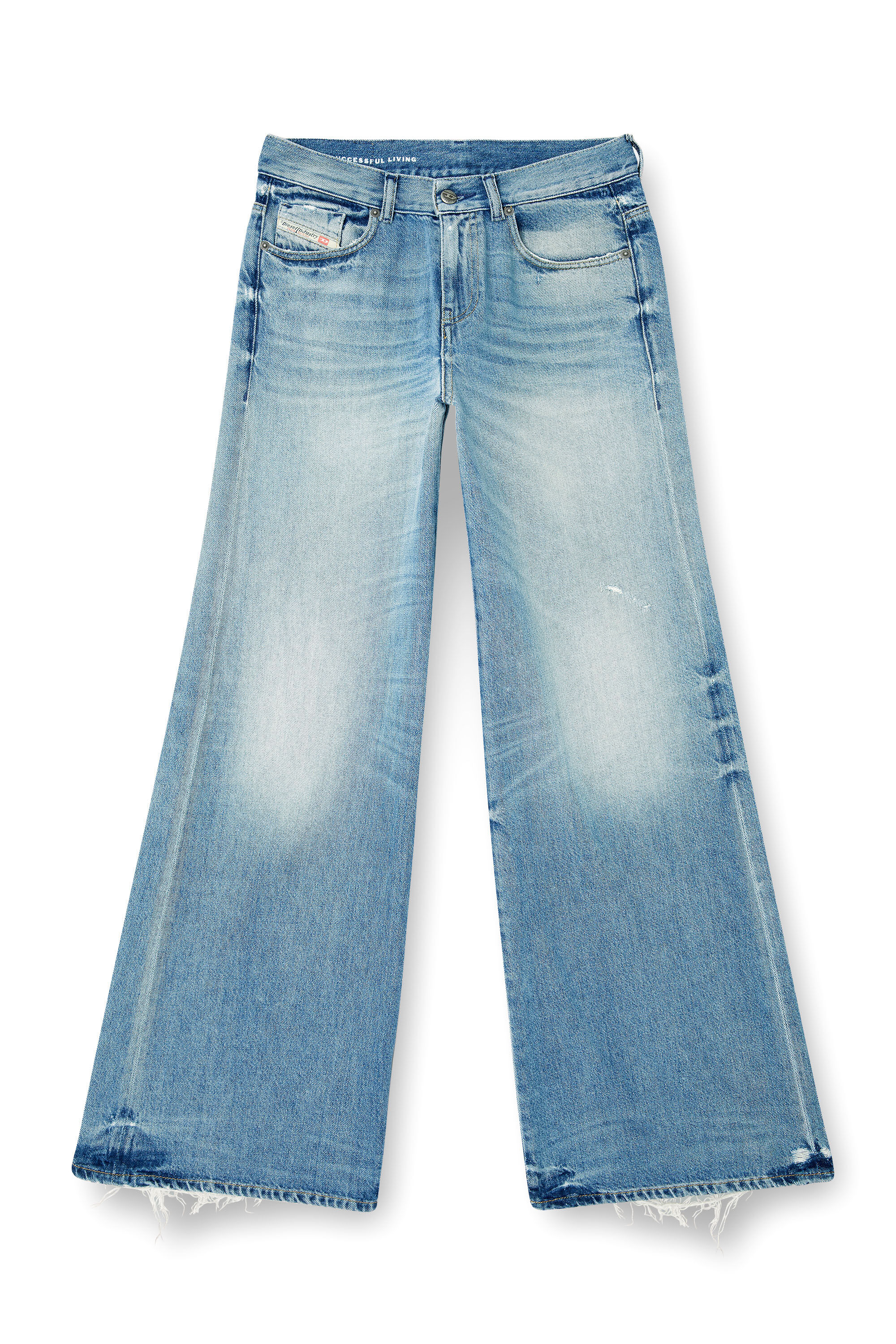 Diesel - Woman's Flare Jeans 1978 D-Akemi 09M07, Light Blue - 6