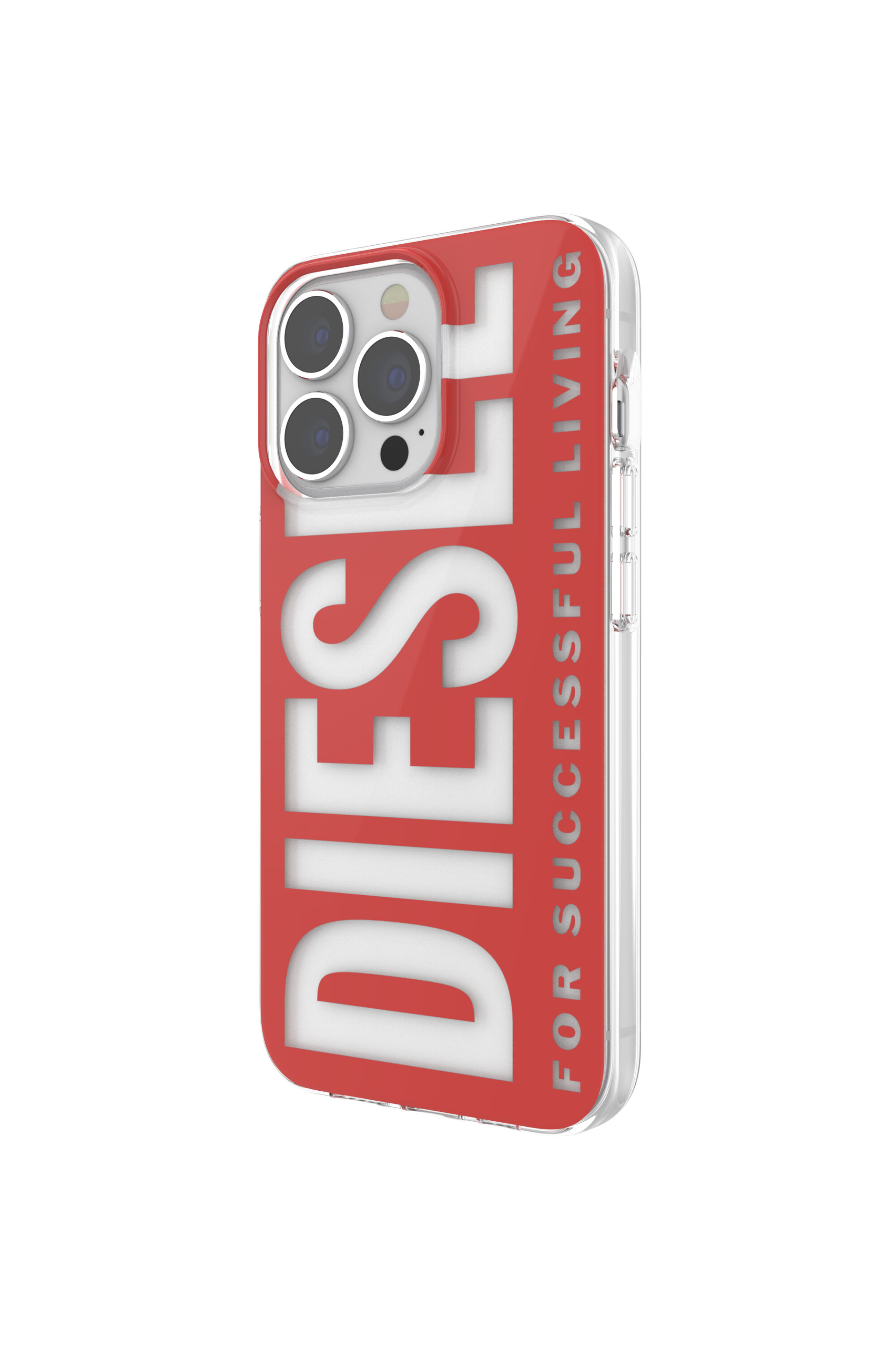 Diesel - 47203 STANDARDASE, Coque en TPU ultra-léger for iPhone 13 / 13 Pro Mixte in Rouge - 4