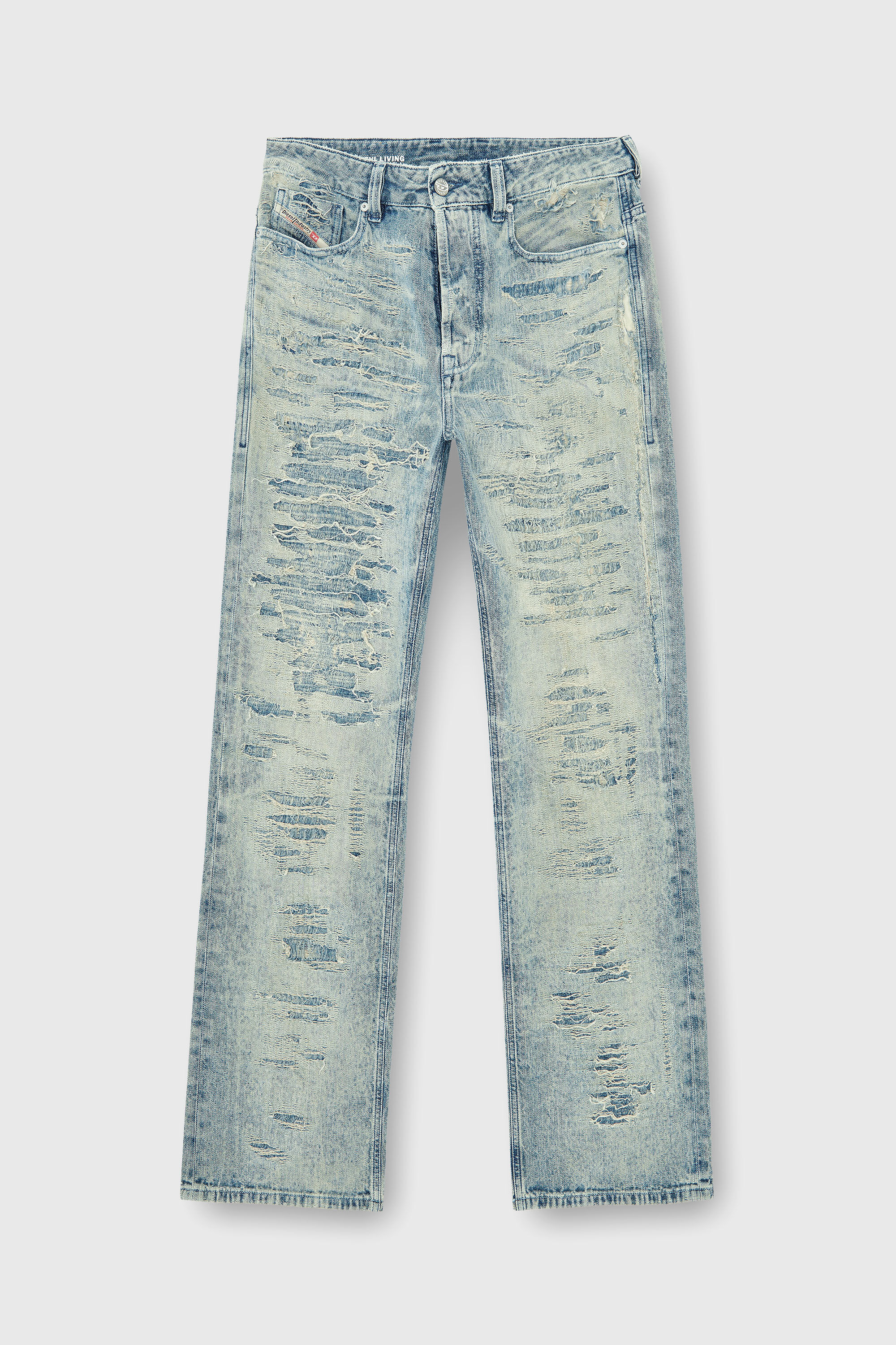 Diesel - Male's Relaxed Jeans 1980 D-Eeper 068YM, Medium Blue - 6