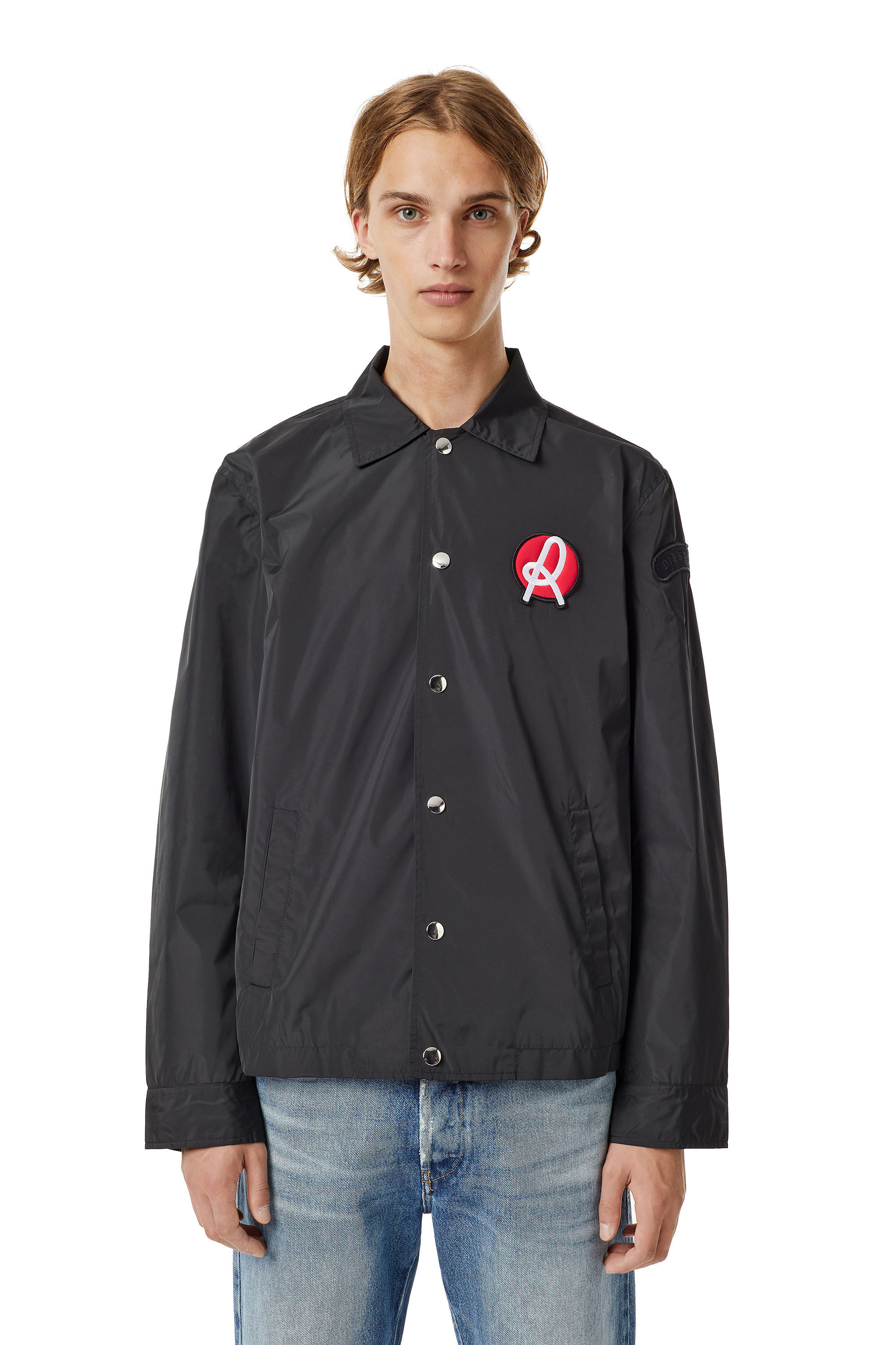 Diesel - LR-JPLAZA-VIC-2, Male's Diesel x L.R. Vicenza nylon jacket in Black - 2